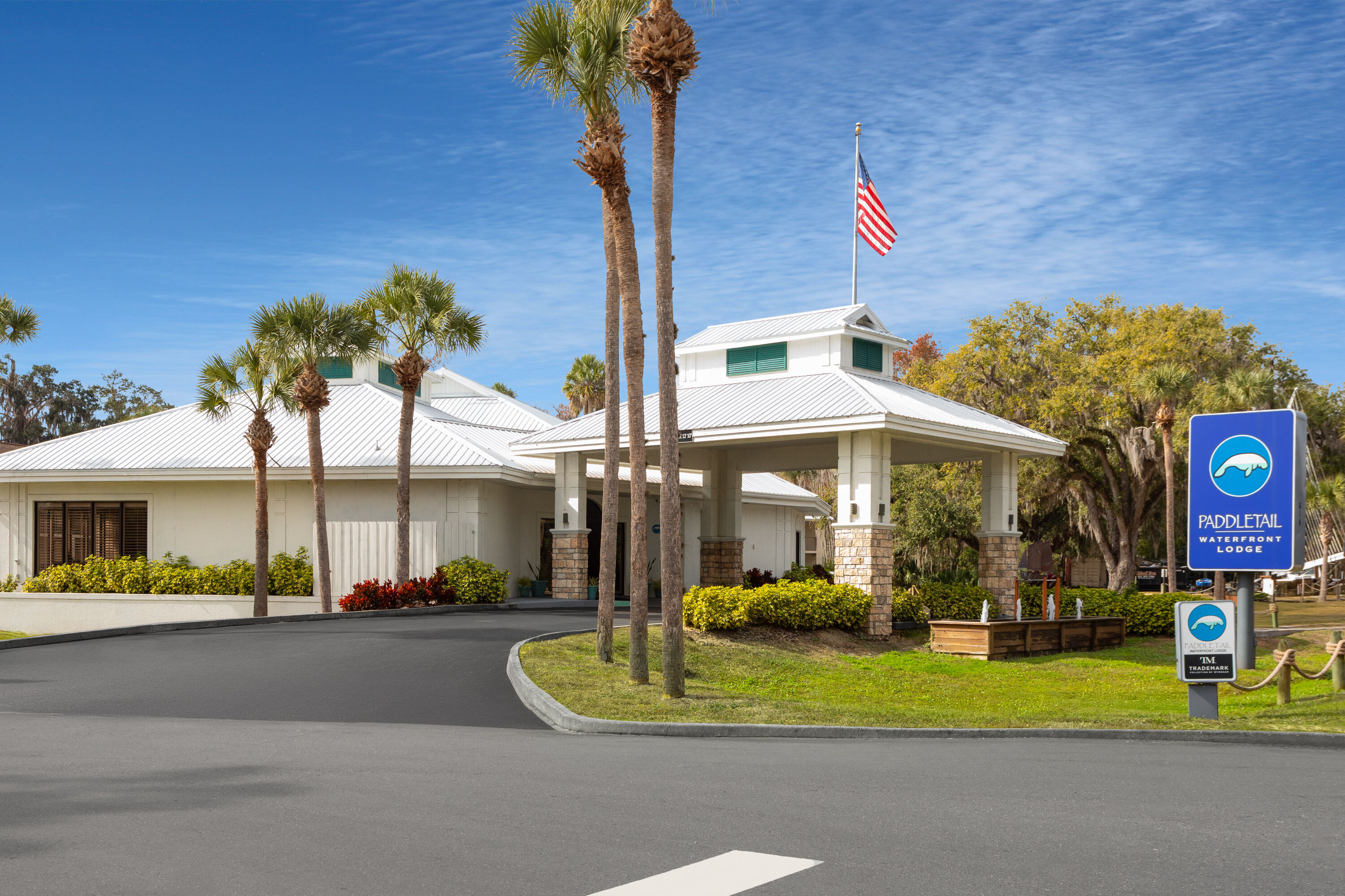 Exterior Day Image of PaddleTail Waterfront Lodge, Trademark Collection by Wyndham hotel in Crystal River, Florida