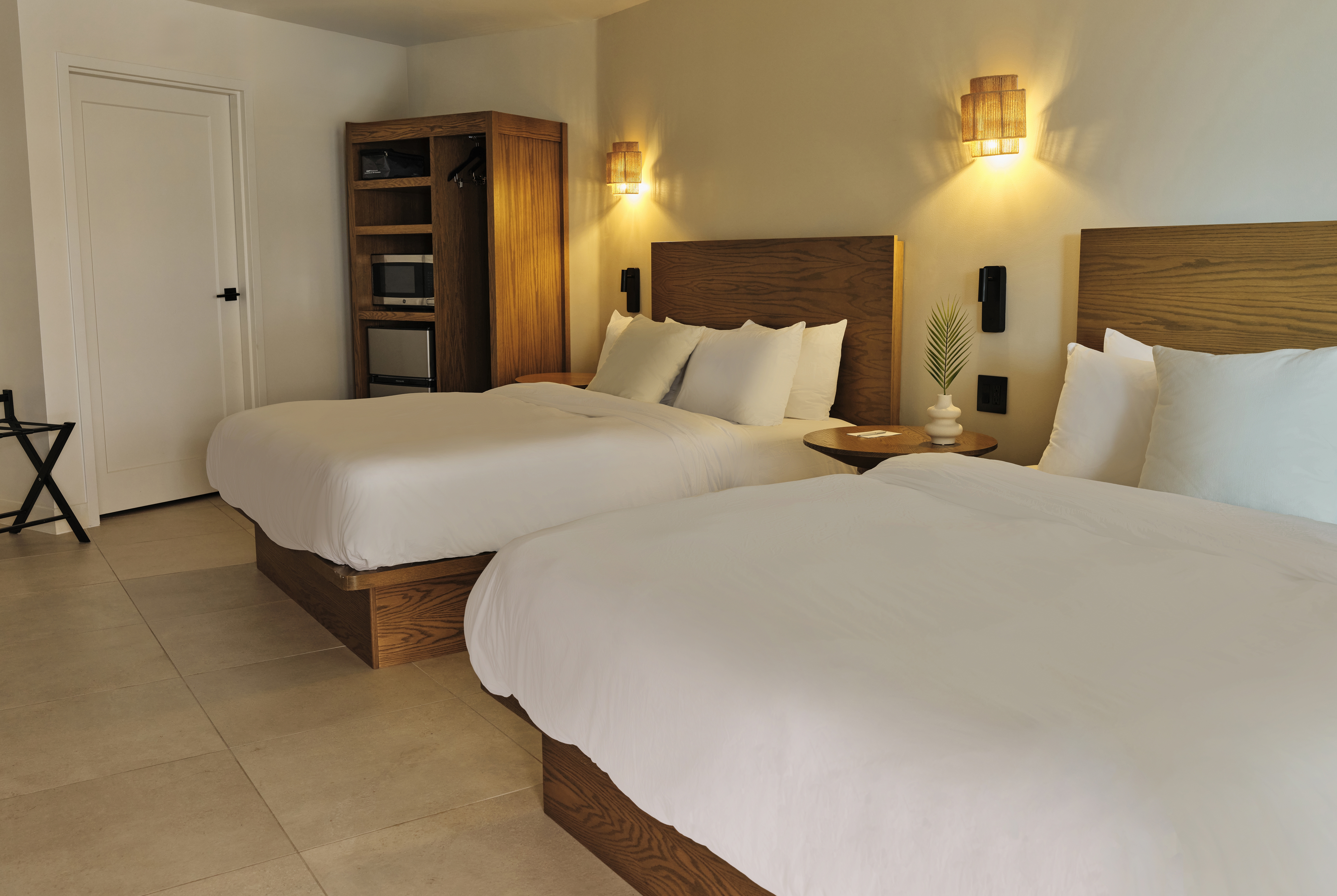 Guest room at the Ambros Daytona, Trademark Collection by Wyndham in Daytona Beach, Florida