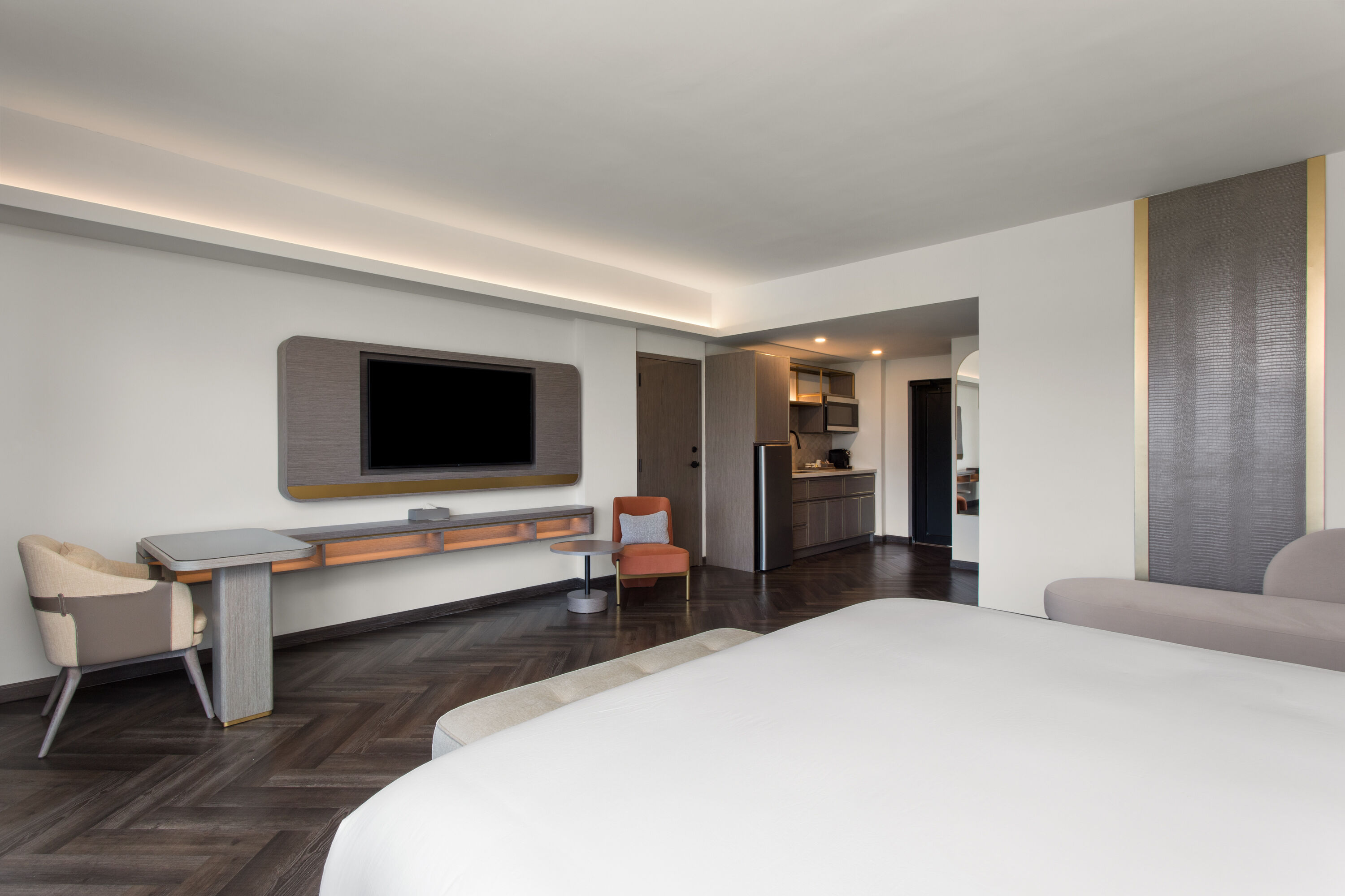 Guest room at the Barley House Hotel, Trademark Collection by Wyndham in Fort Lauderdale, Florida