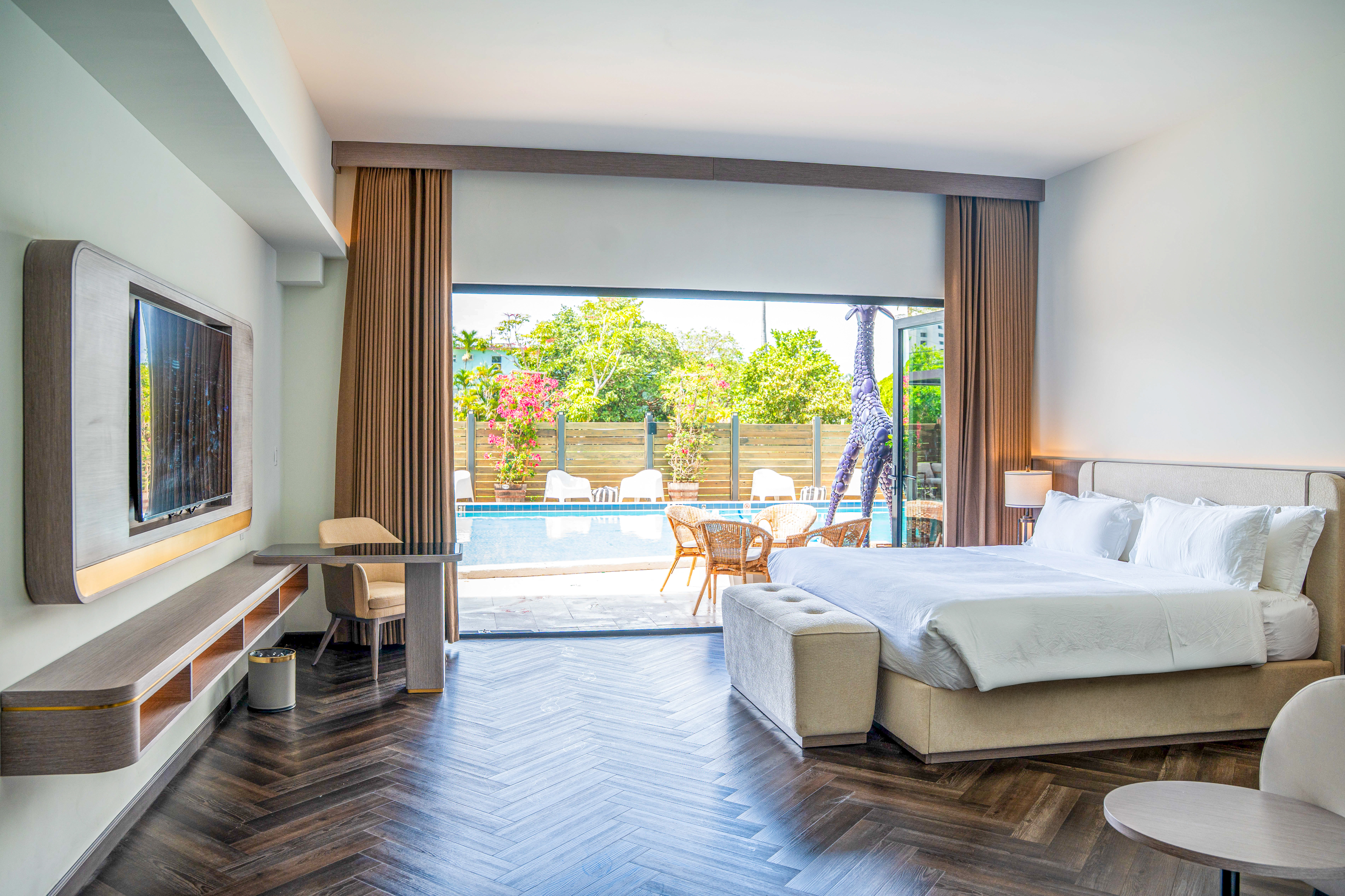 Guest room at the Barley House Hotel, Trademark Collection by Wyndham in Fort Lauderdale, Florida