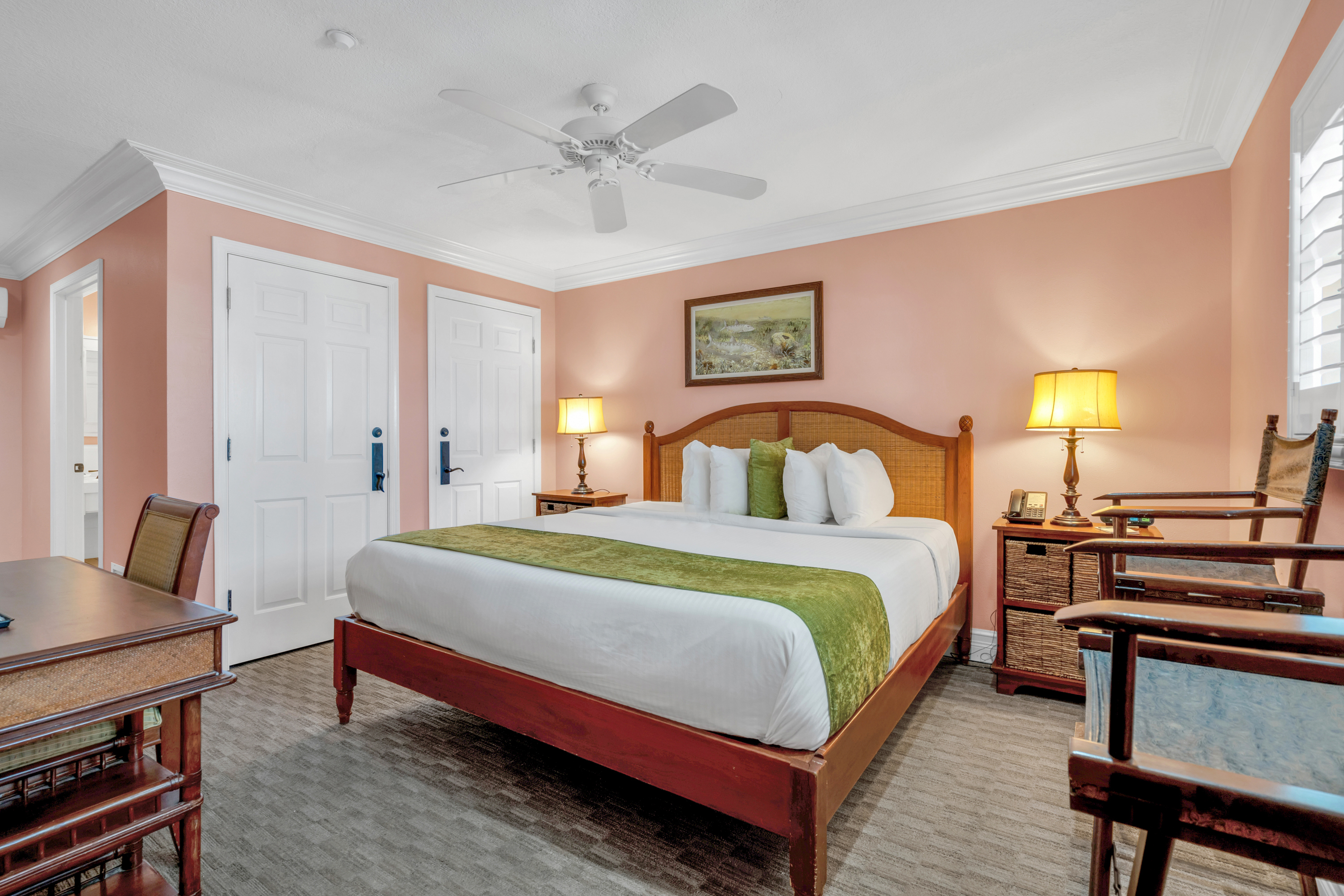 Guest room at the Dove Creek Resort & Marina, Trademark Collection by Wyndham in Key Largo, Florida