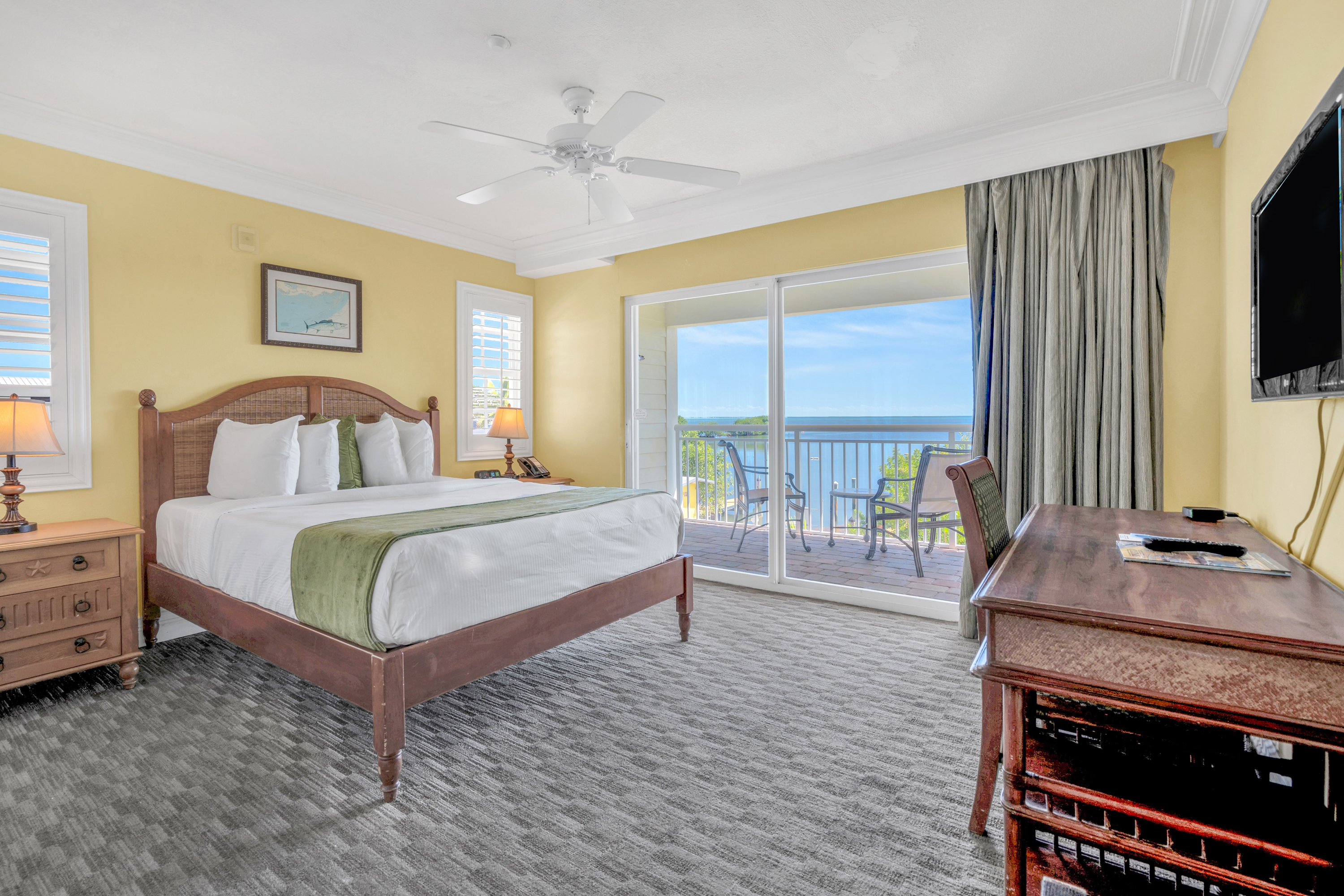 Guest room at the Dove Creek Resort & Marina, Trademark Collection by Wyndham in Key Largo, Florida