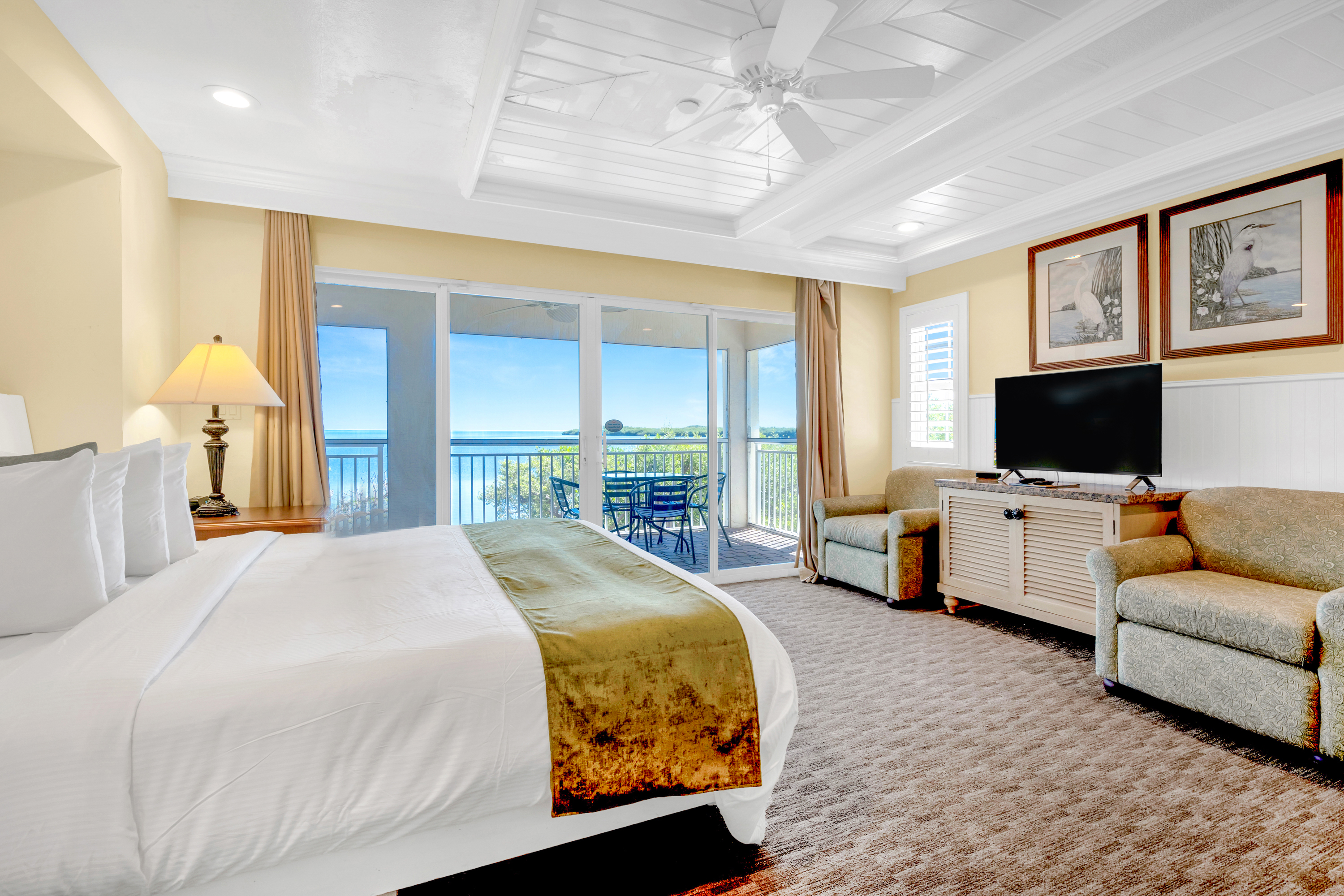 Guest room at the Dove Creek Resort & Marina, Trademark Collection by Wyndham in Key Largo, Florida