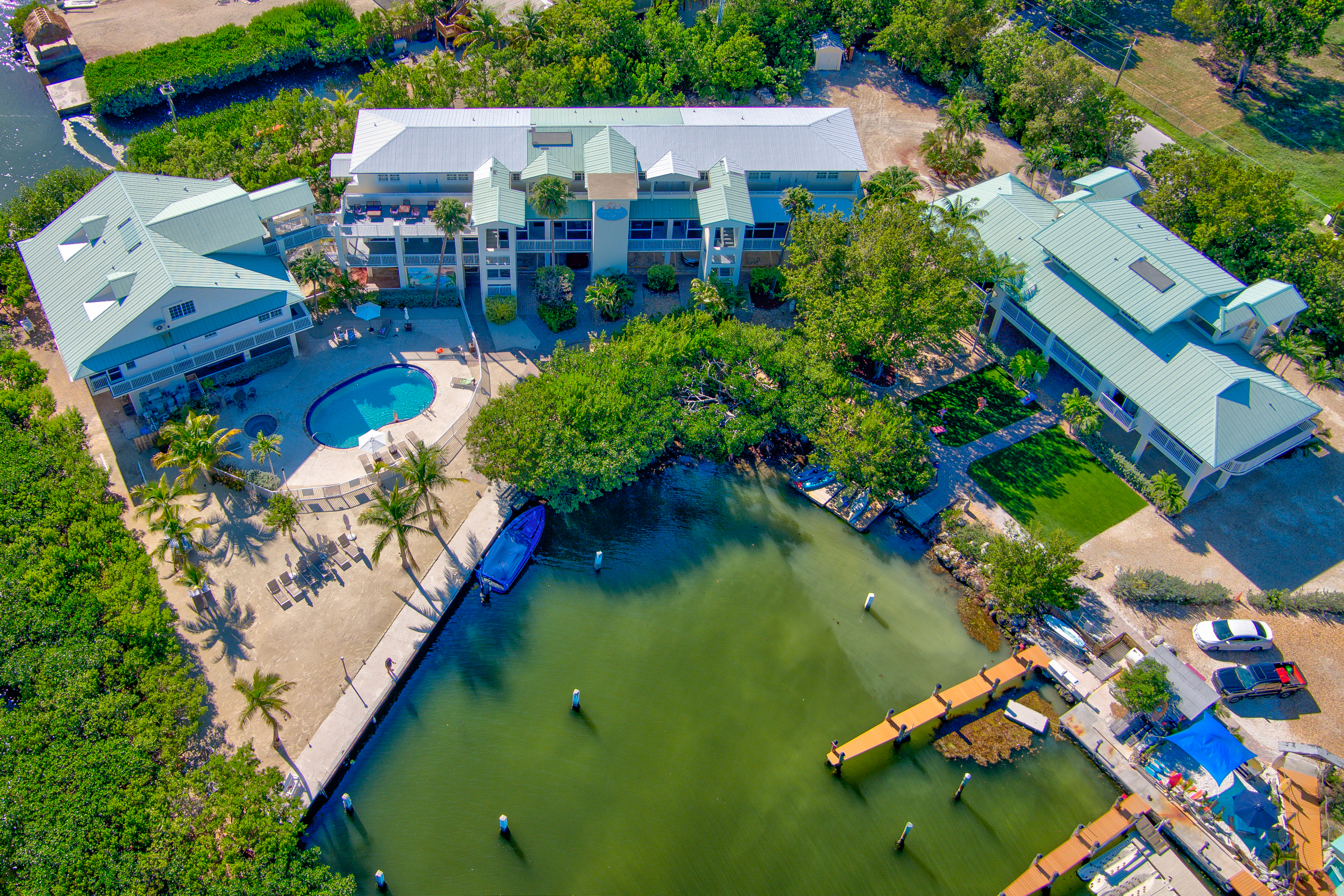 Exterior of Dove Creek Resort & Marina, Trademark Collection by Wyndham hotel in Key Largo, Florida