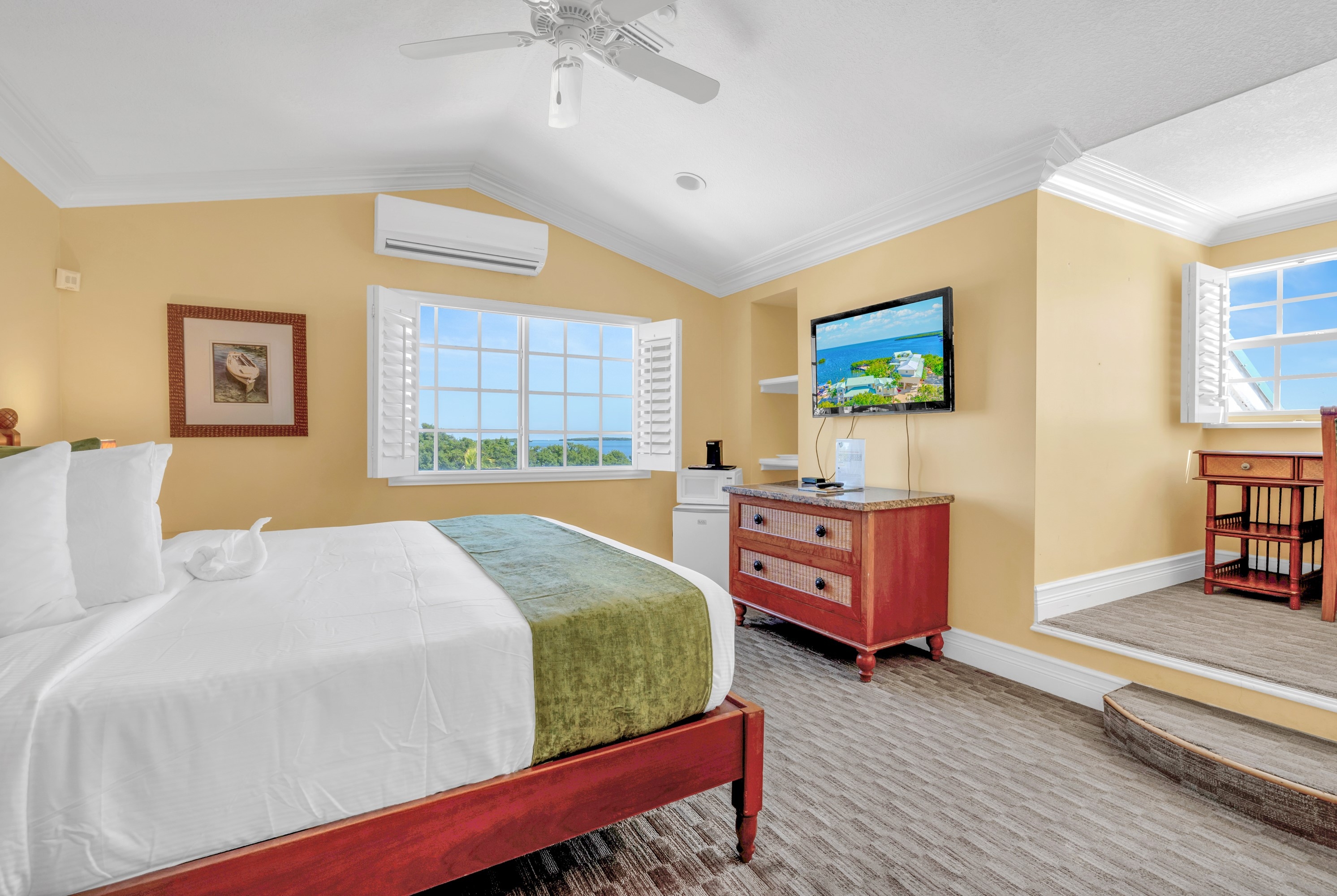 Guest room at the Dove Creek Resort & Marina, Trademark Collection by Wyndham in Key Largo, Florida