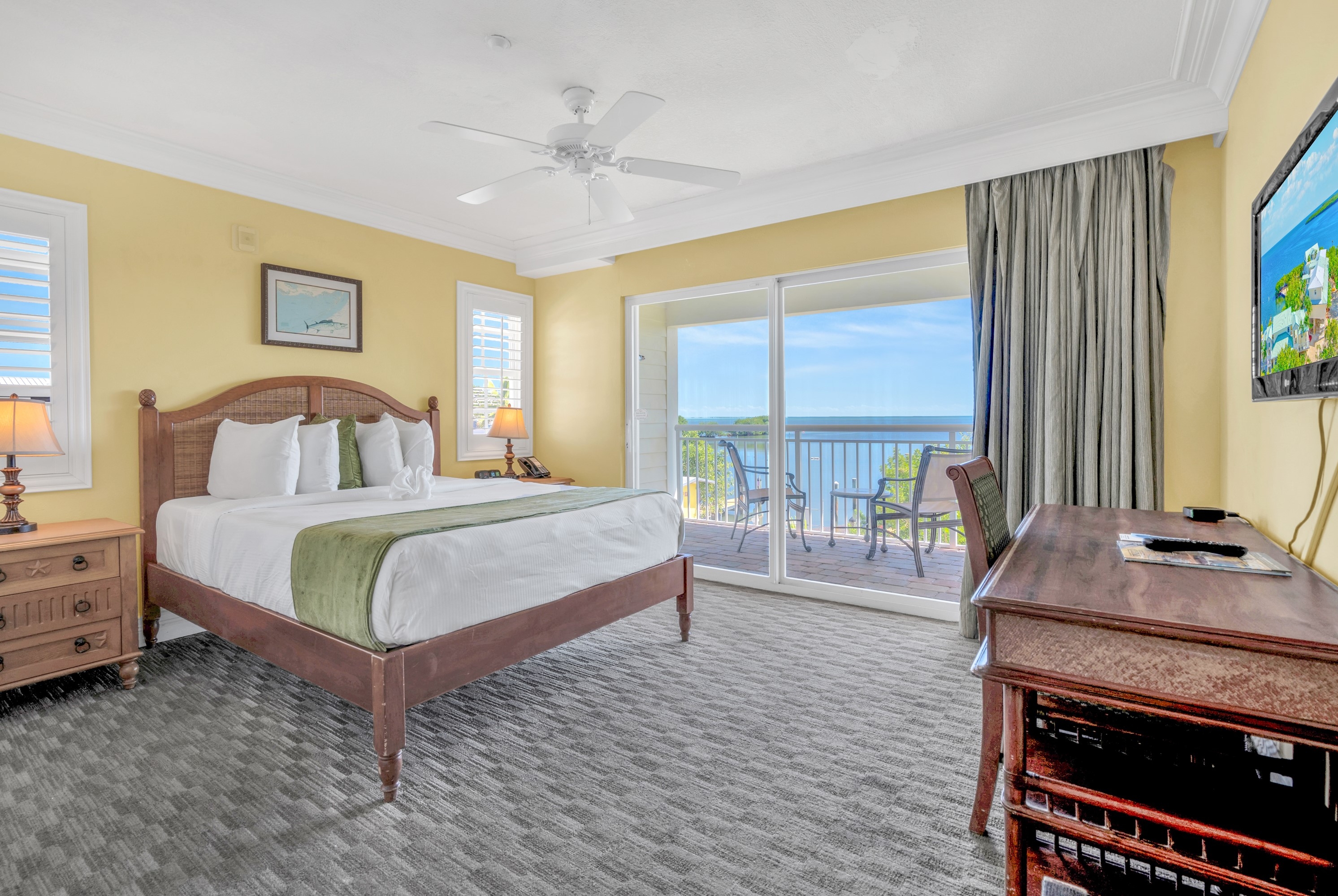 Guest room at the Dove Creek Resort & Marina, Trademark Collection by Wyndham in Key Largo, Florida
