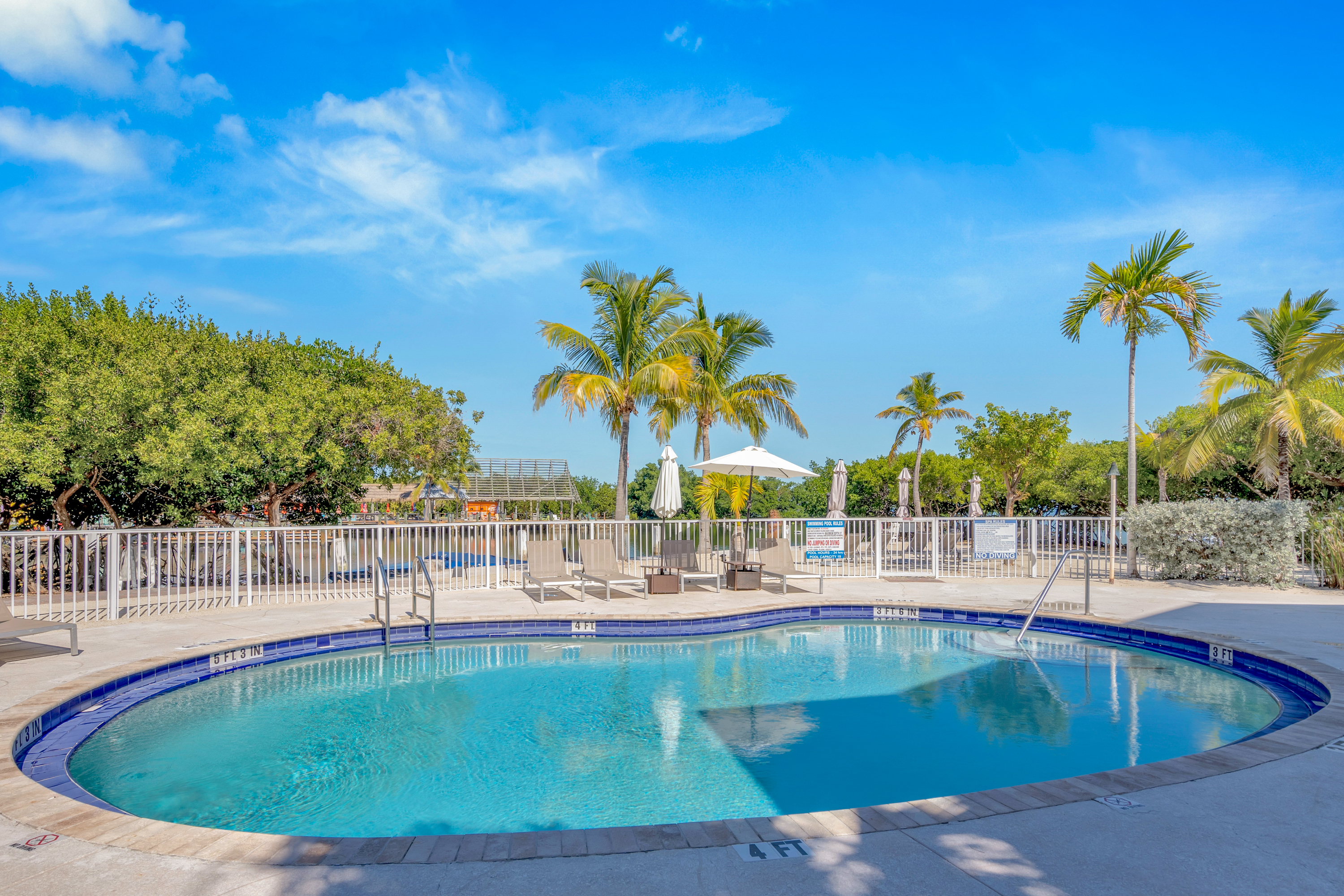 Pool at the Dove Creek Resort & Marina, Trademark Collection by Wyndham in Key Largo, Florida
