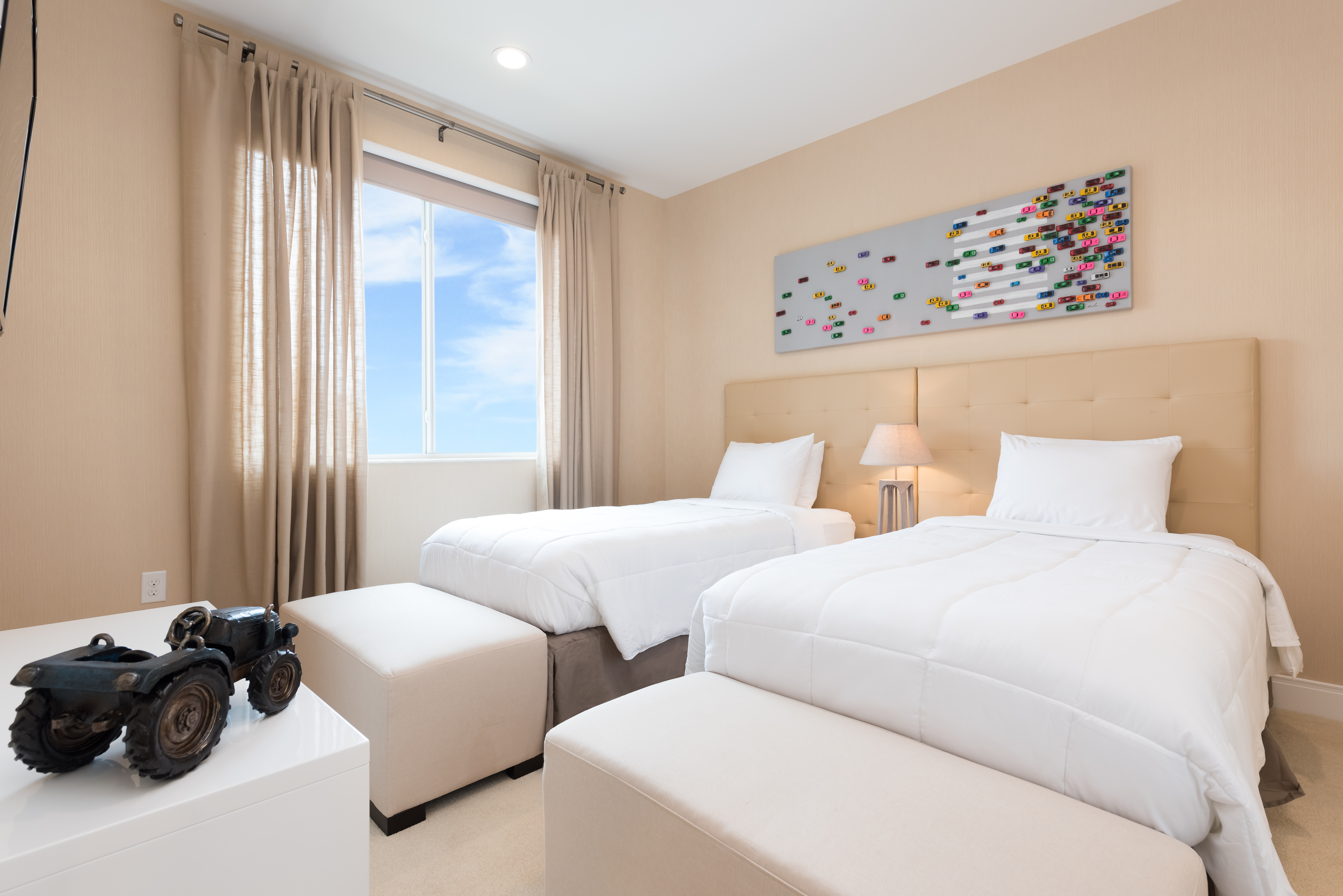 Guest room at the Magic Village Yards, Trademark Collection by Wyndham in Kissimmee, Florida