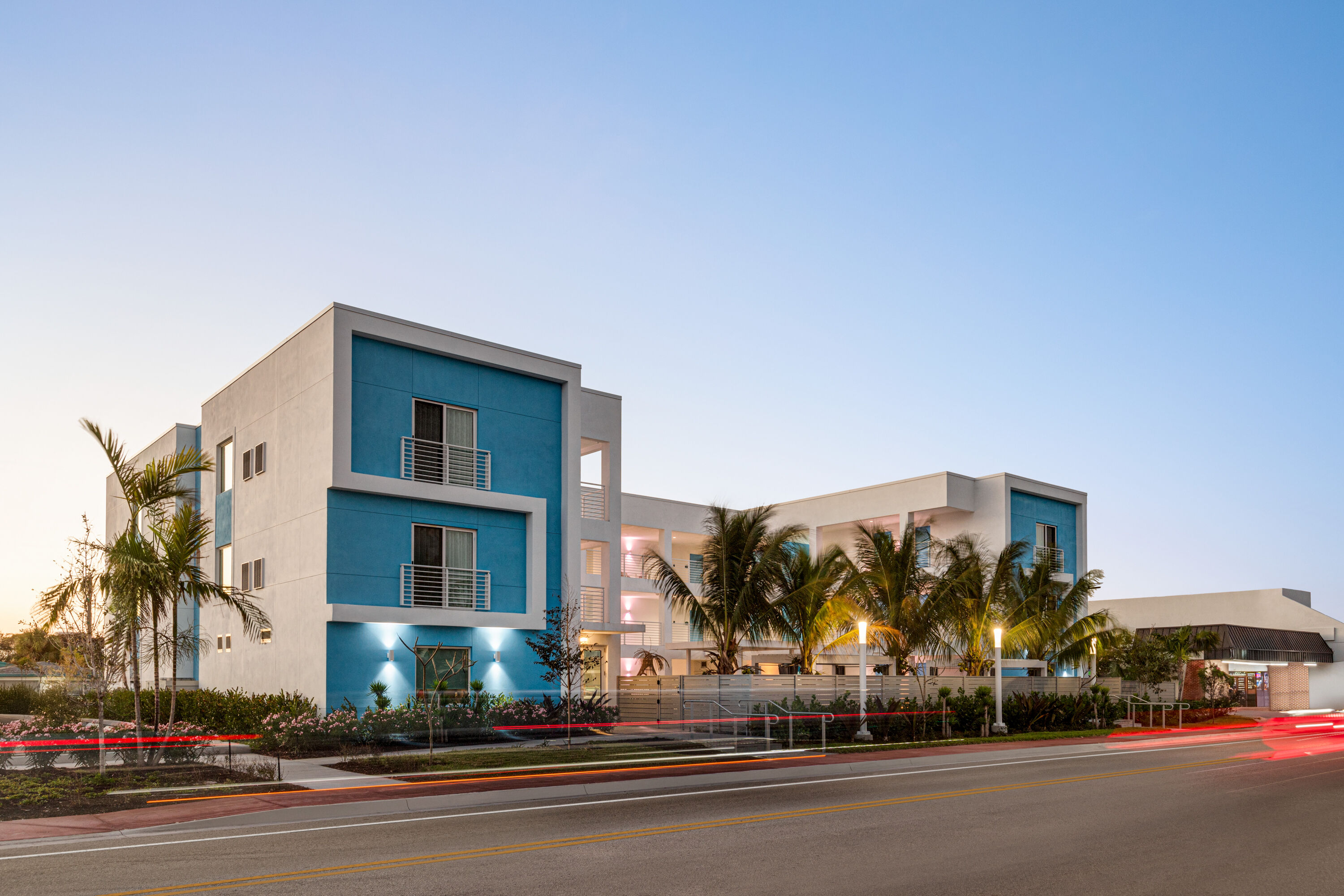 Exterior of Sea Glass Beach Place, Trademark Collection by Wyndham hotel in Lauderdale-By-The-Sea, Florida