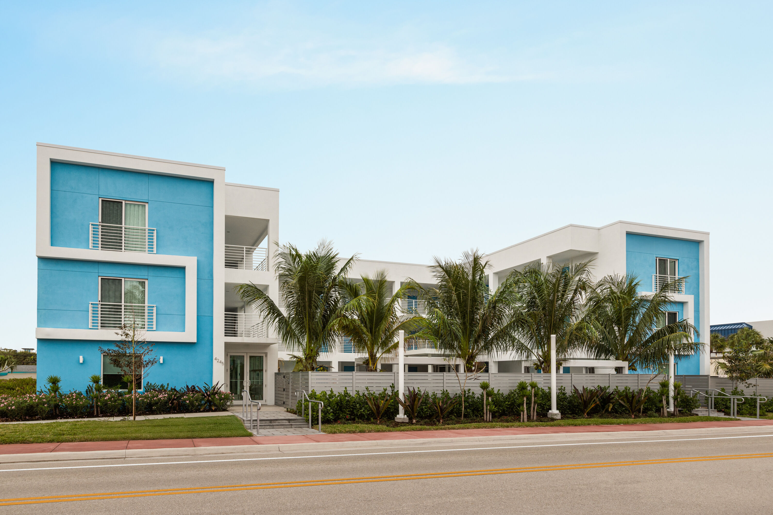 Exterior of Sea Glass Beach Place, Trademark Collection by Wyndham hotel in Lauderdale-By-The-Sea, Florida