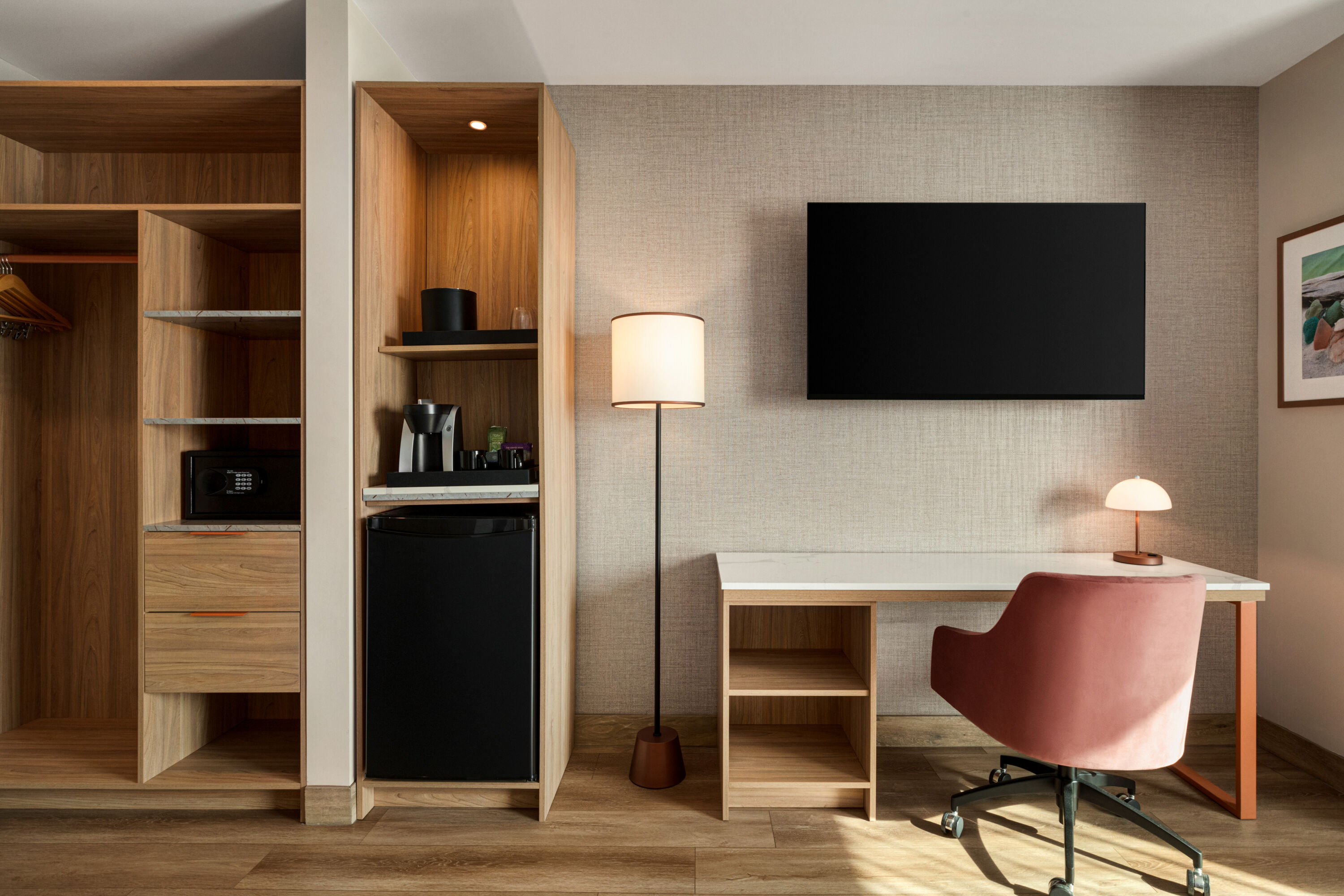 Guest room at the Sea Glass Beach Place, Trademark Collection by Wyndham in Lauderdale-By-The-Sea, Florida