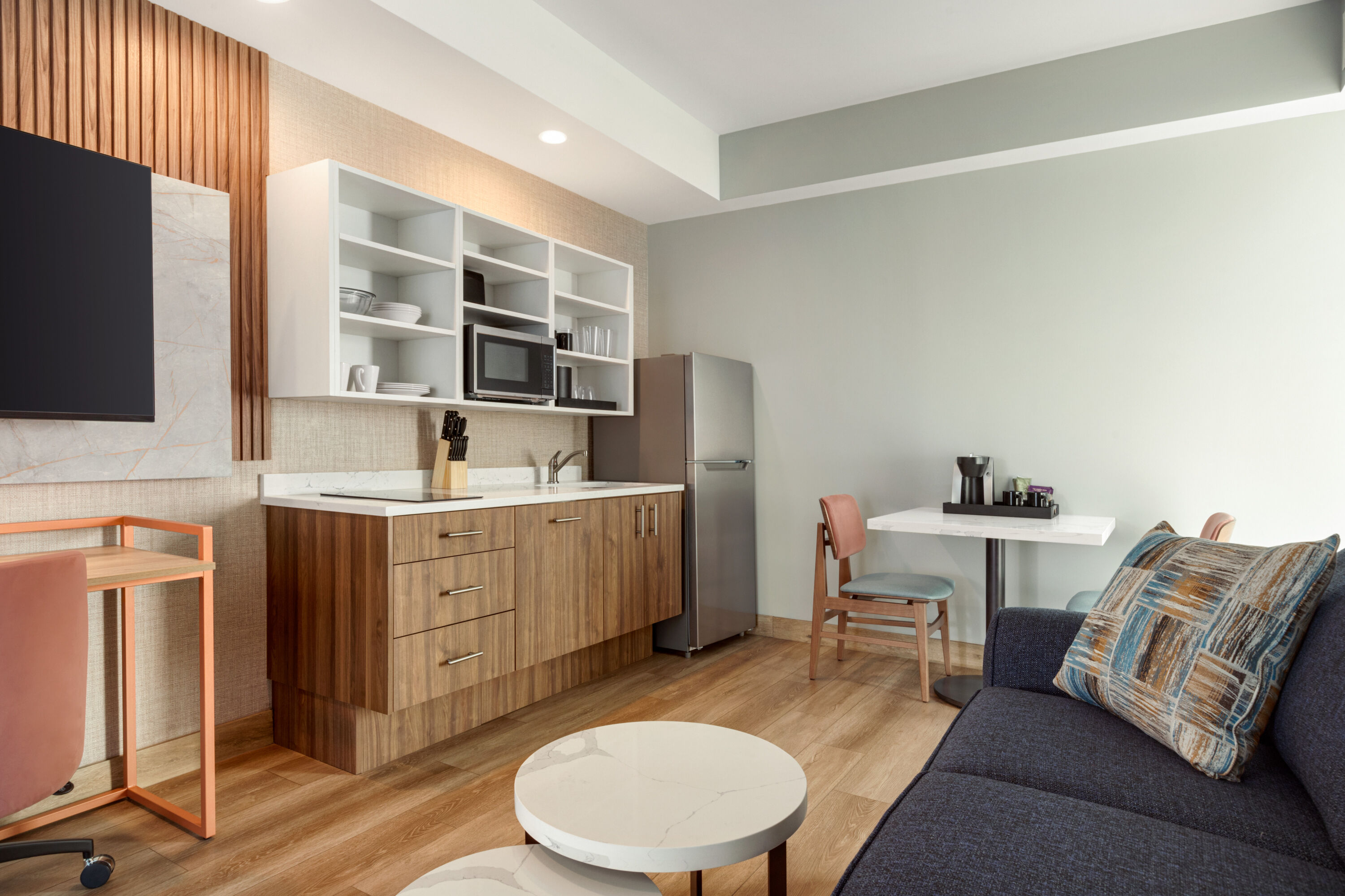 Guest room at the Sea Glass Beach Place, Trademark Collection by Wyndham in Lauderdale-By-The-Sea, Florida