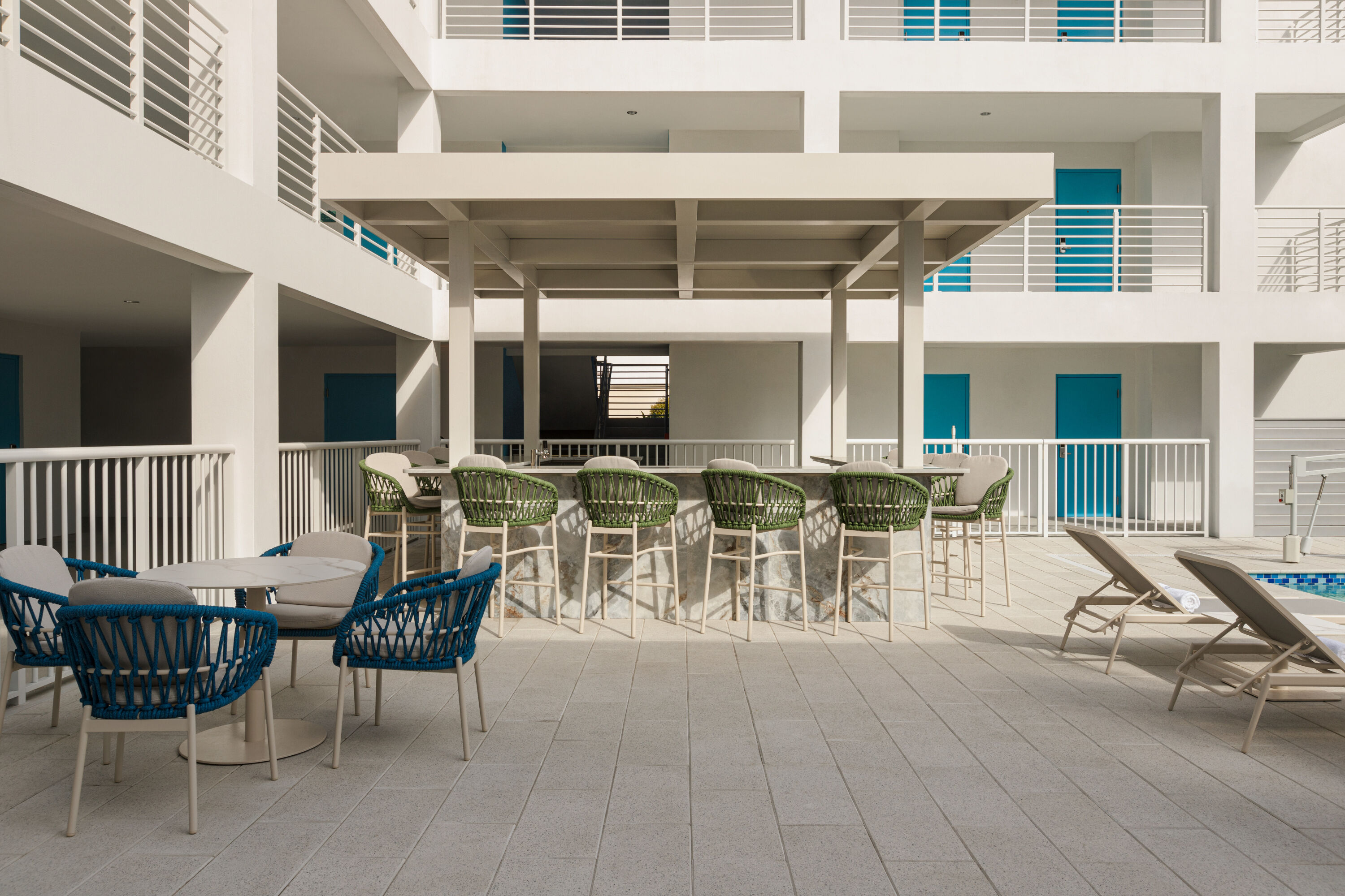 Pool at the Sea Glass Beach Place, Trademark Collection by Wyndham in Lauderdale-By-The-Sea, Florida