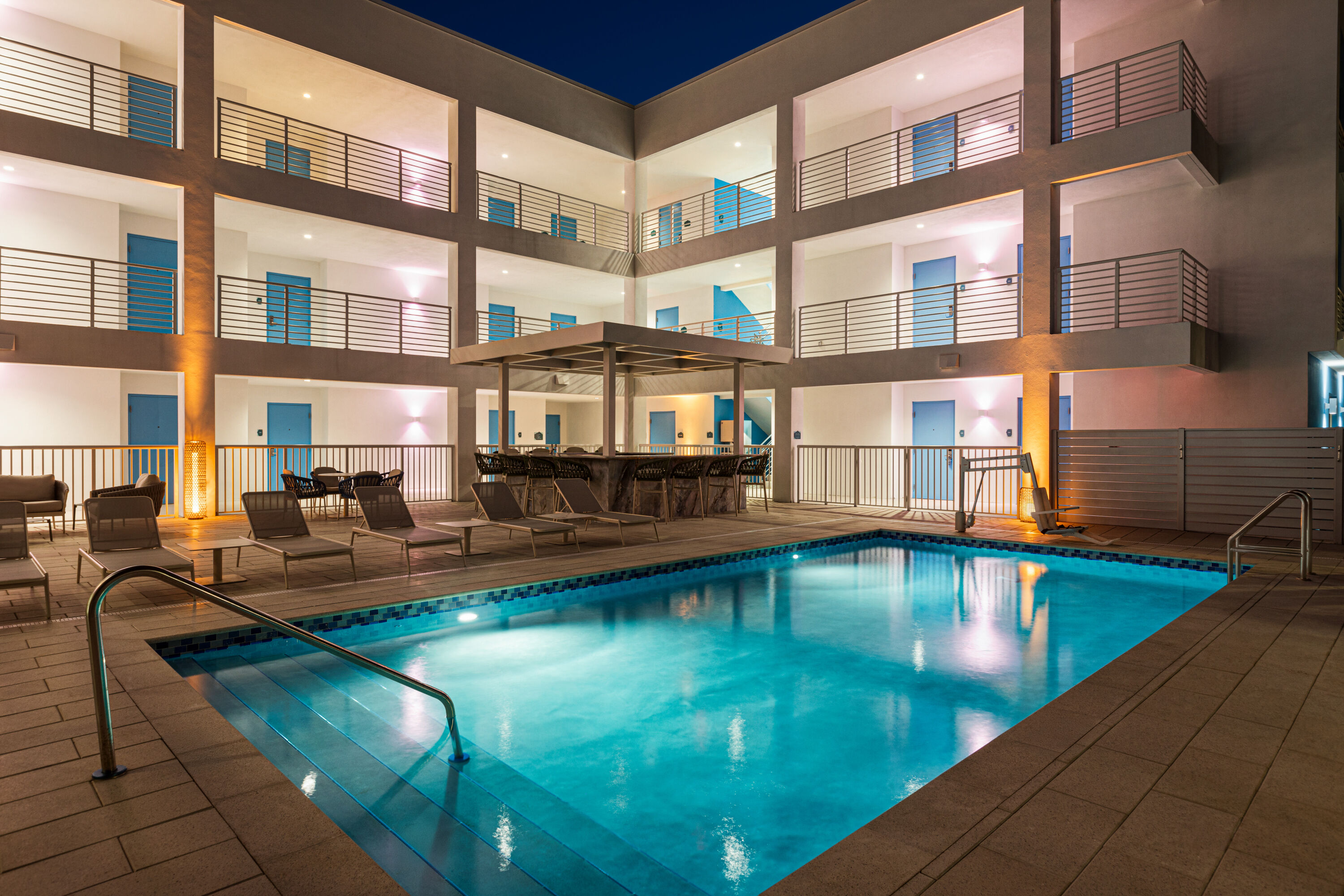 Pool at the Sea Glass Beach Place, Trademark Collection by Wyndham in Lauderdale-By-The-Sea, Florida
