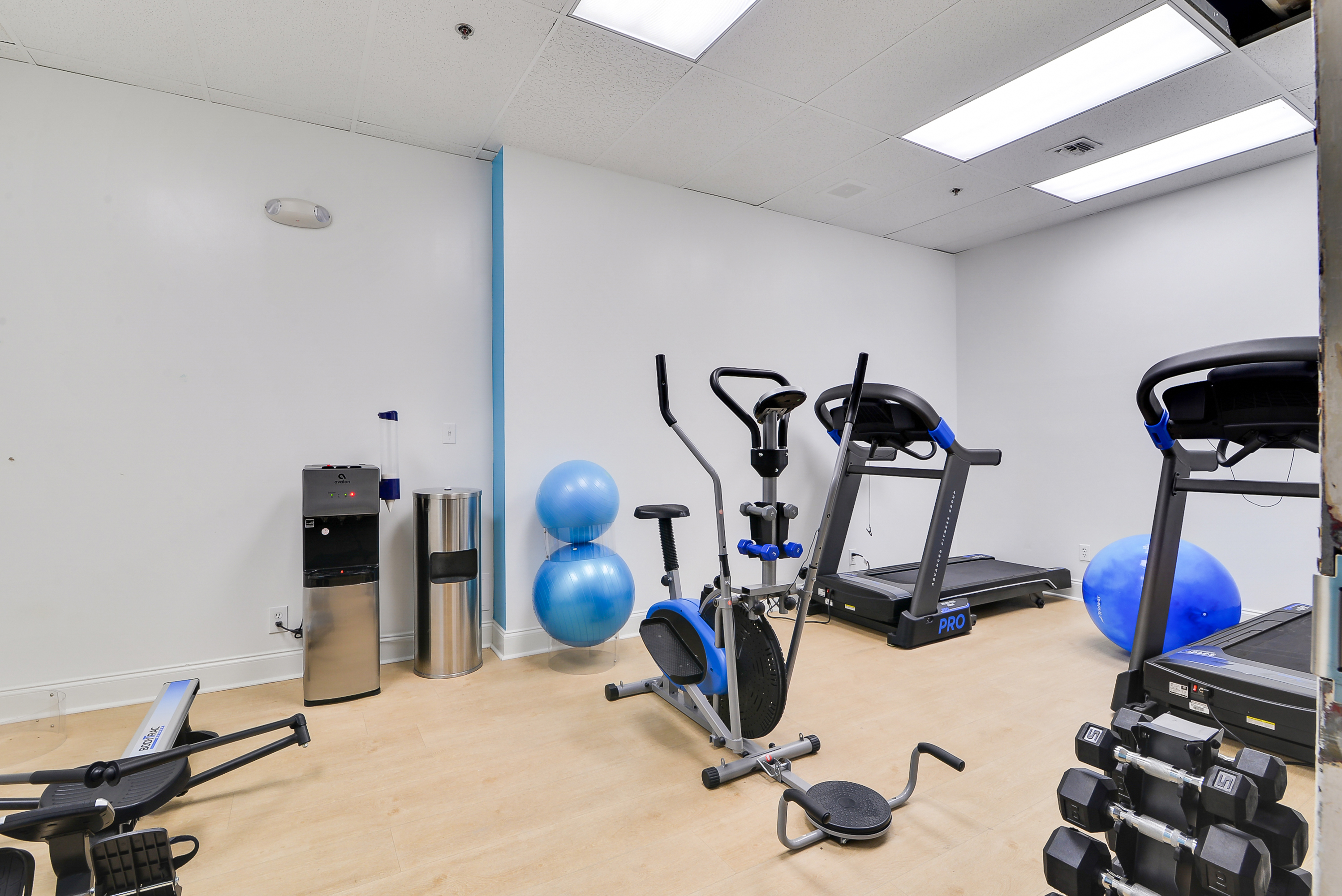 Fitness room at Chateau Mar Golf Resort, Trademark Collection by Wyndham in Lauderhill, Florida