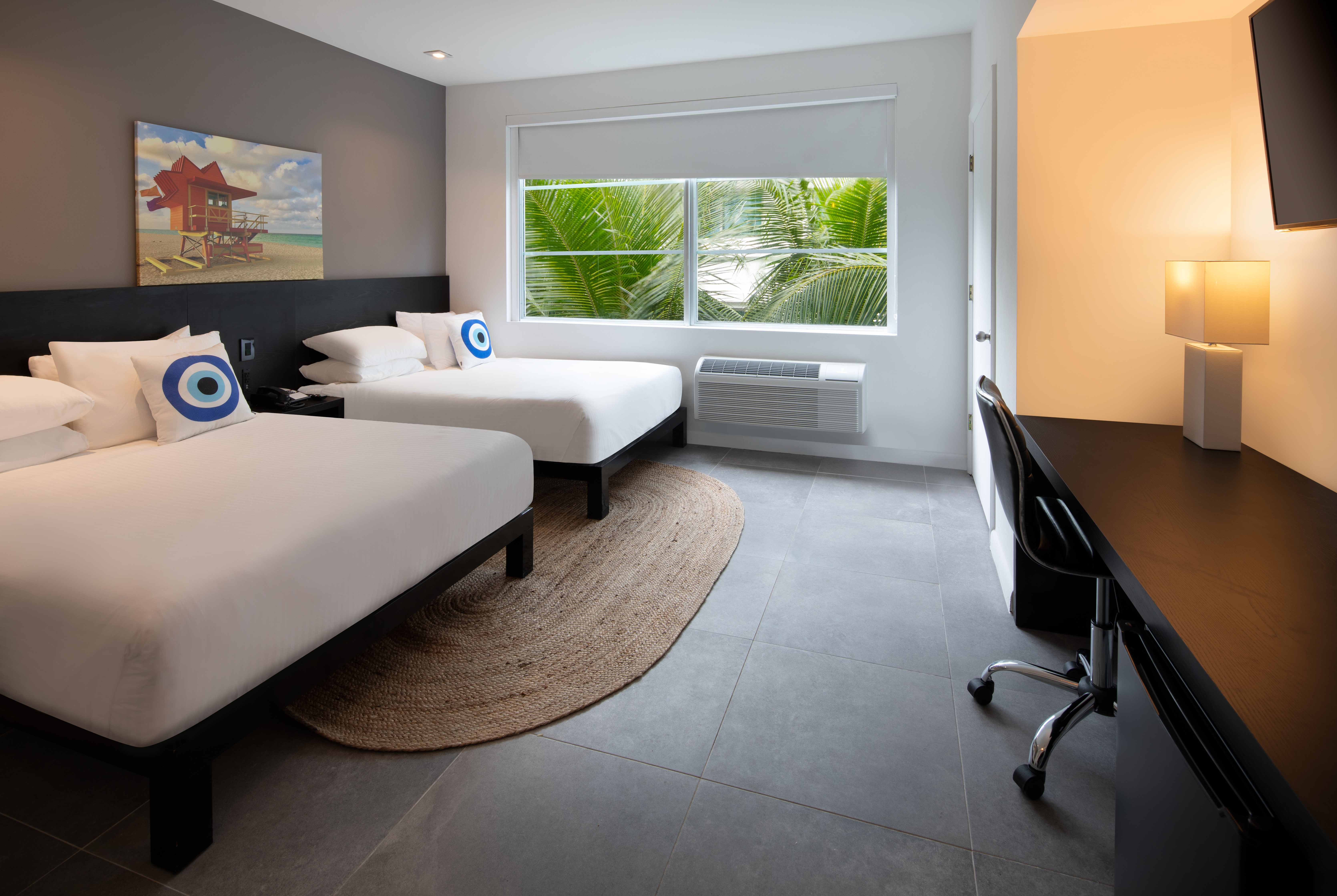 Guest room at the MB Hotel, Trademark Collection by Wyndham in Miami Beach, Florida