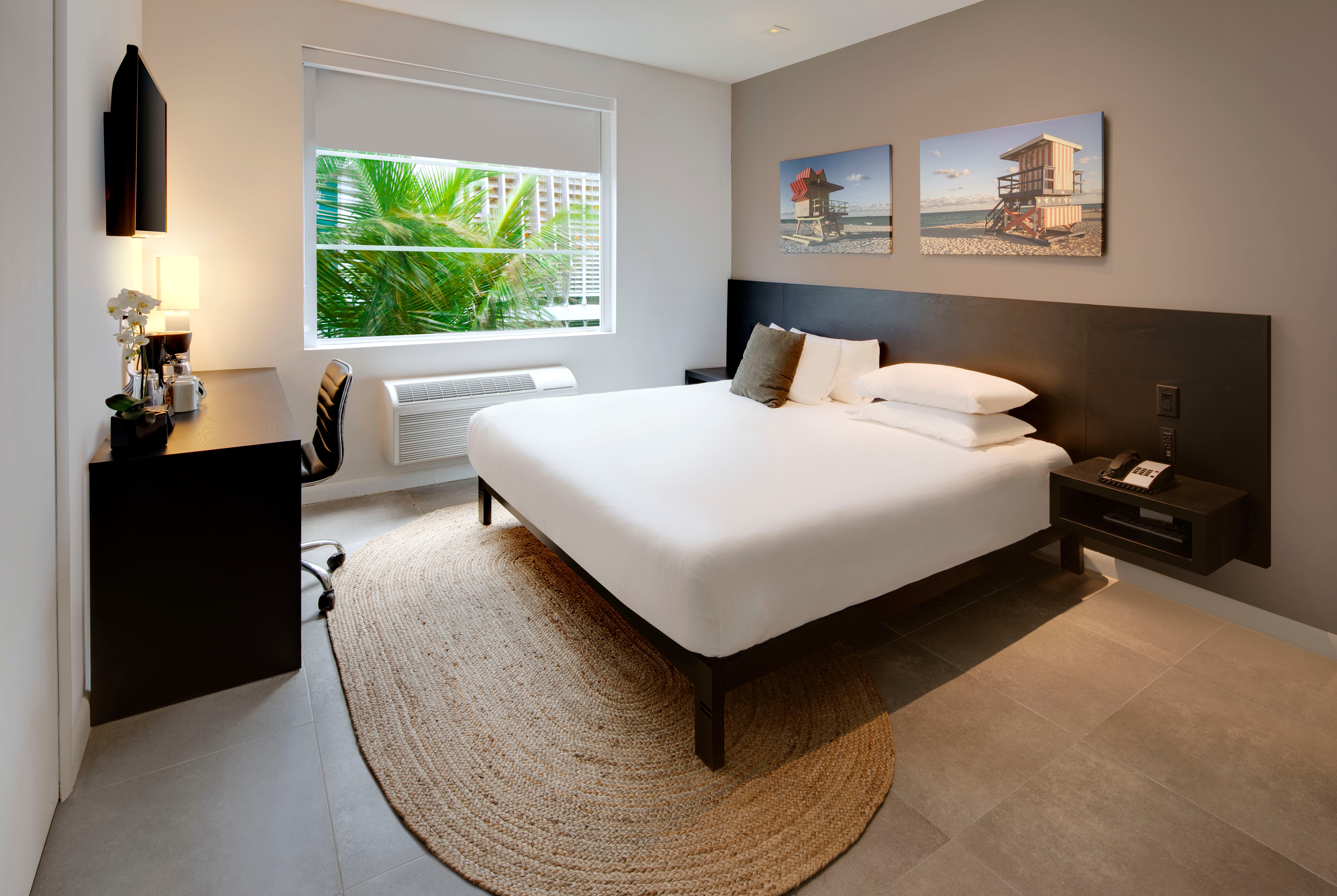 Guest room at the MB Hotel, Trademark Collection by Wyndham in Miami Beach, Florida