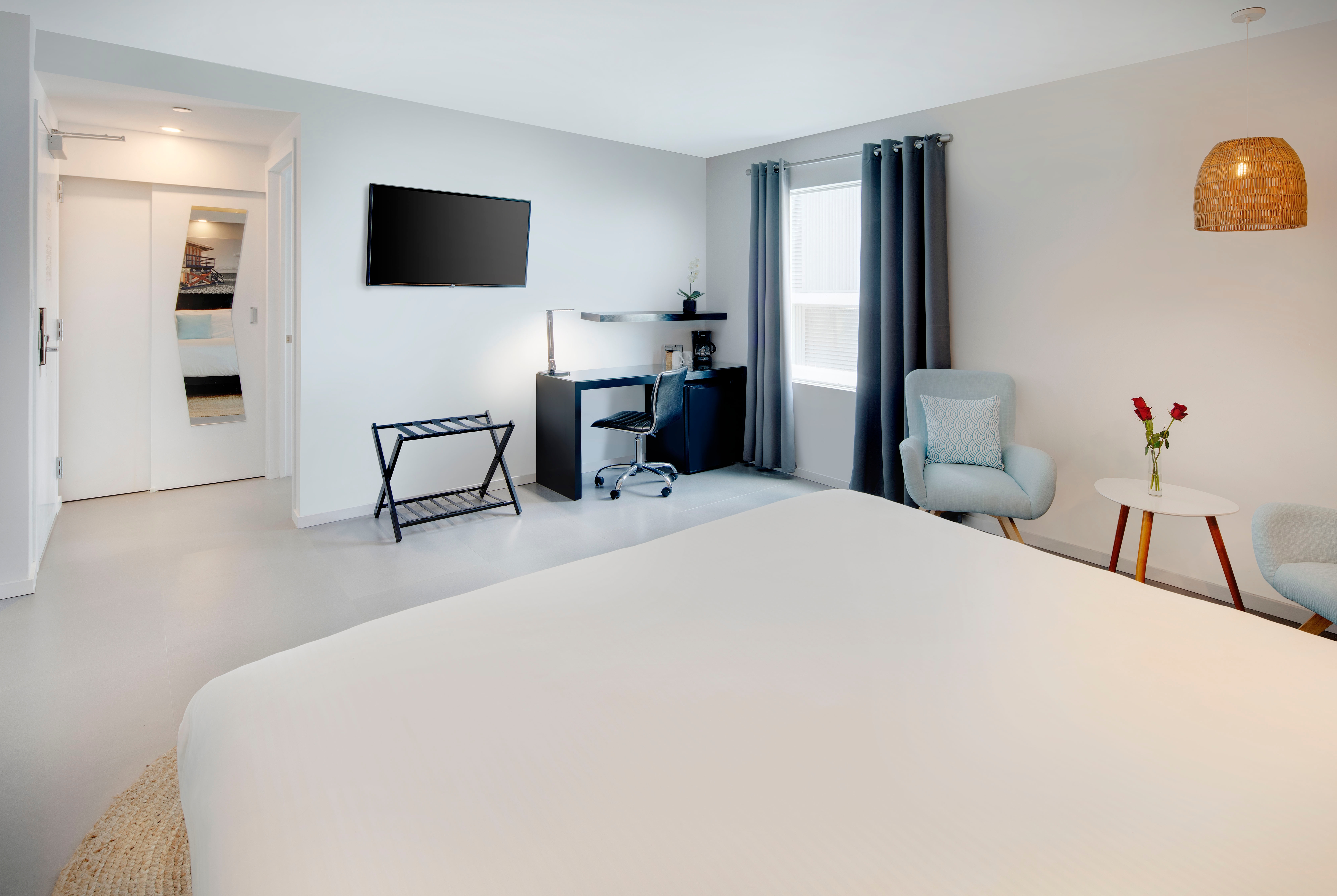 Guest room at the MB Hotel, Trademark Collection by Wyndham in Miami Beach, Florida