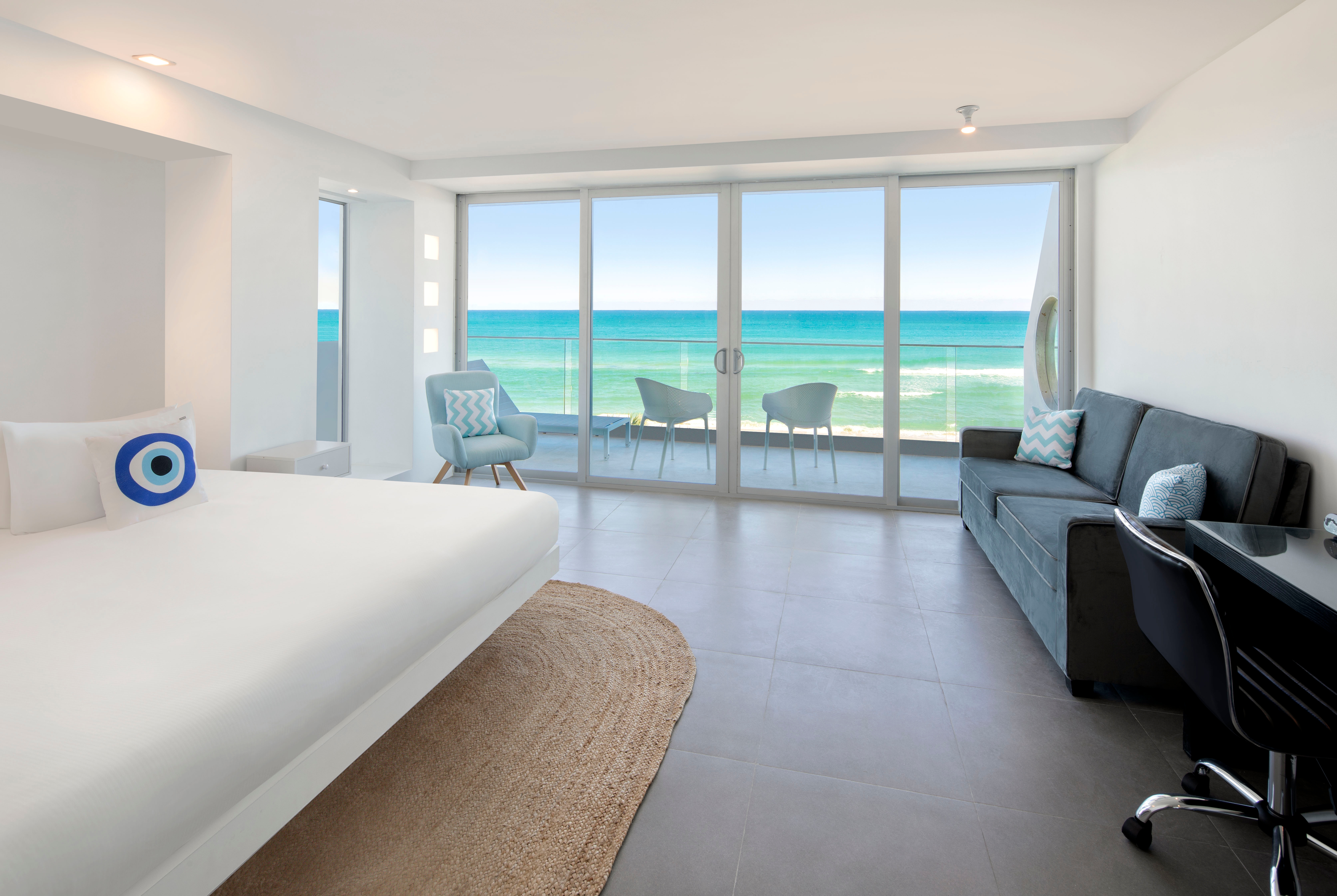 Guest room at the MB Hotel, Trademark Collection by Wyndham in Miami Beach, Florida