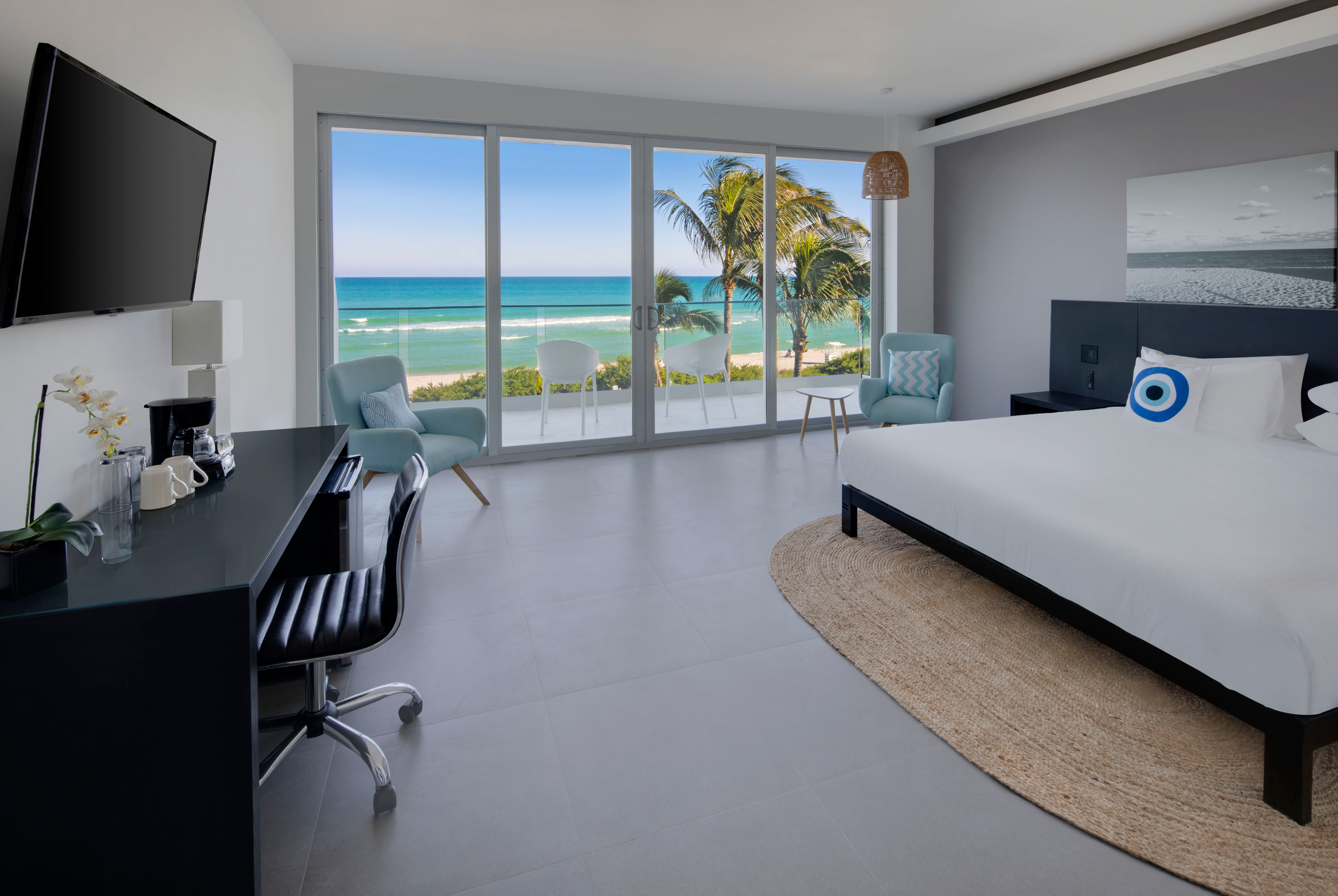 Guest room at the MB Hotel, Trademark Collection by Wyndham in Miami Beach, Florida