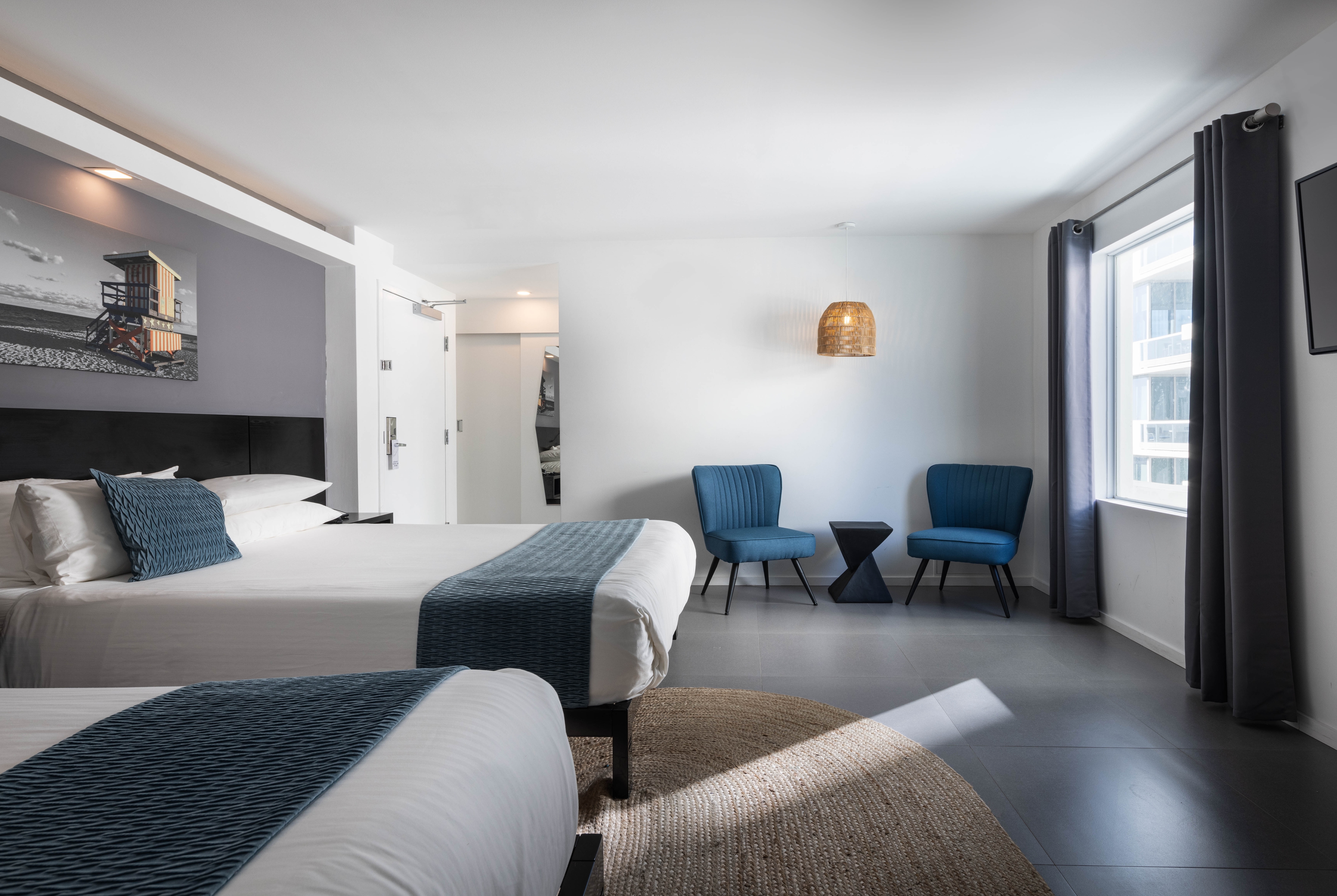 Guest room at the MB Hotel, Trademark Collection by Wyndham in Miami Beach, Florida