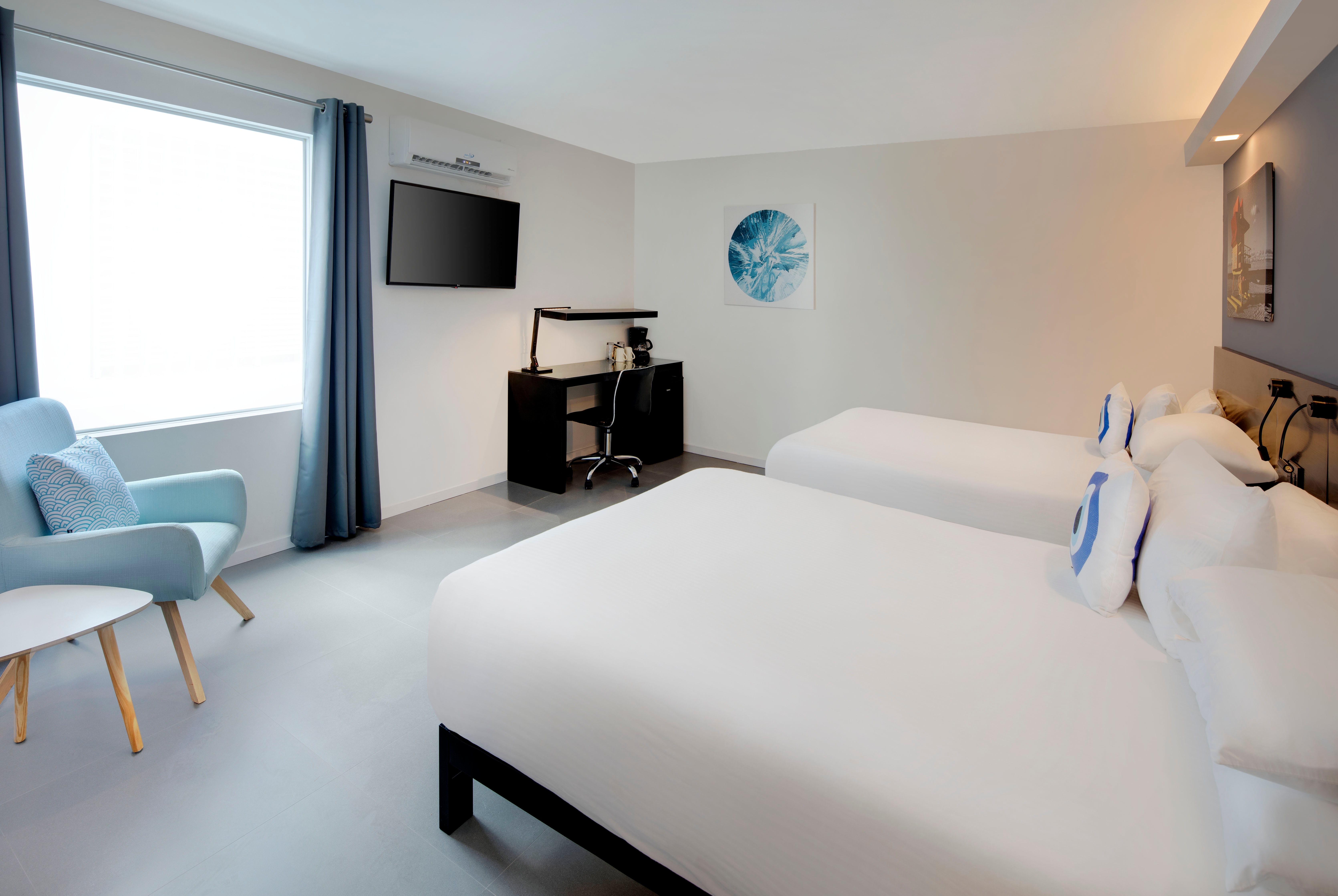 Guest room at the MB Hotel, Trademark Collection by Wyndham in Miami Beach, Florida