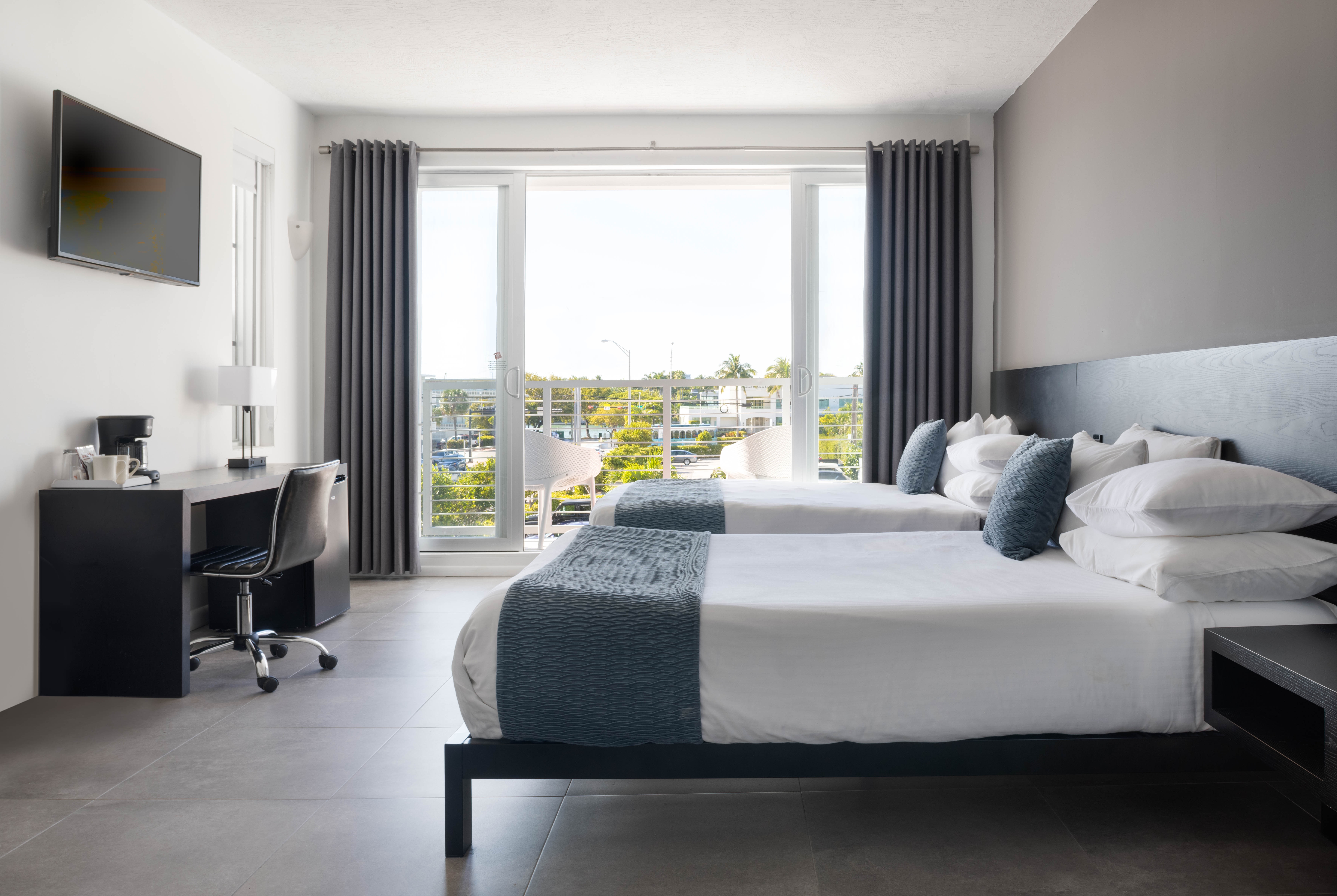 Guest room at the MB Hotel, Trademark Collection by Wyndham in Miami Beach, Florida