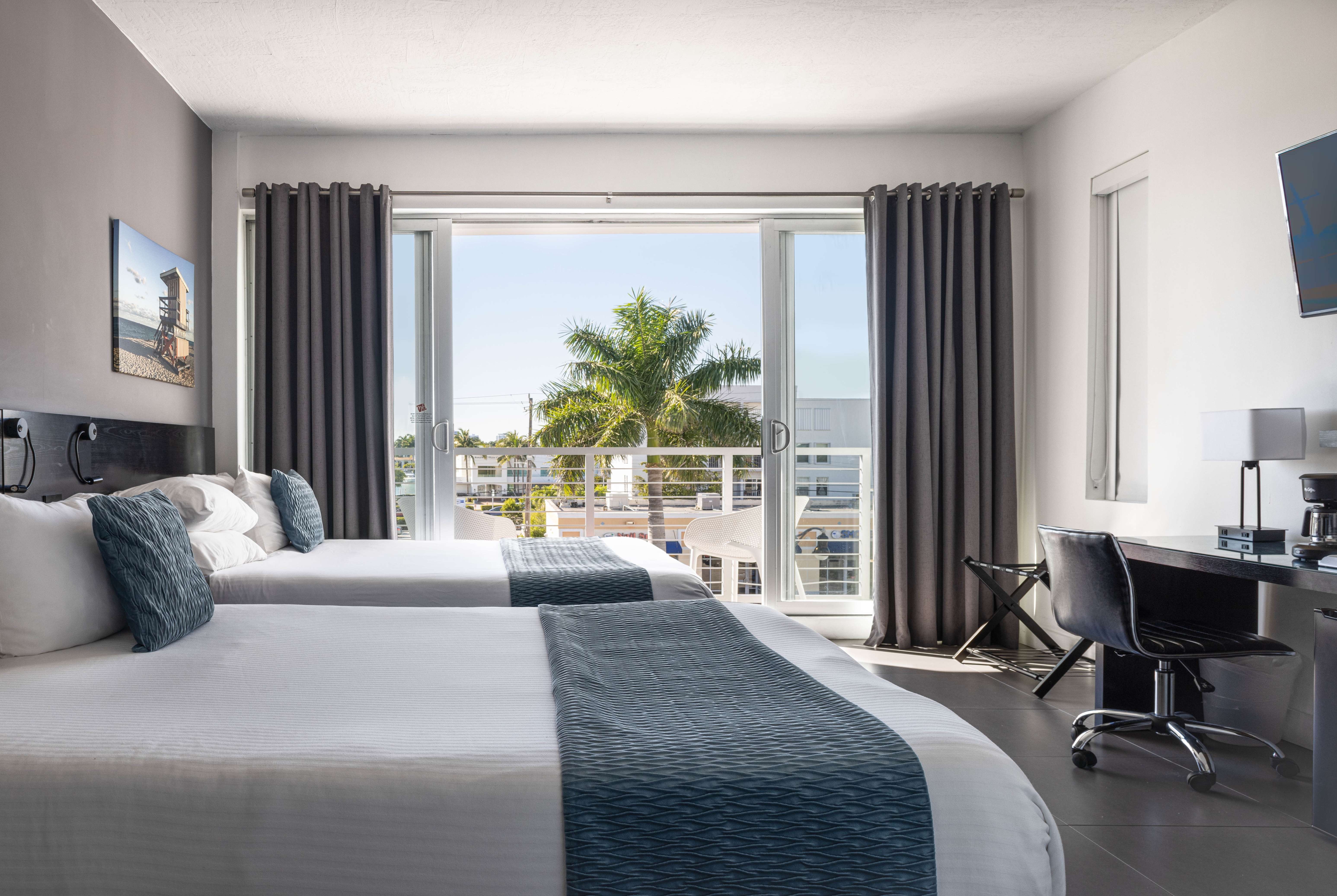 Guest room at the MB Hotel, Trademark Collection by Wyndham in Miami Beach, Florida