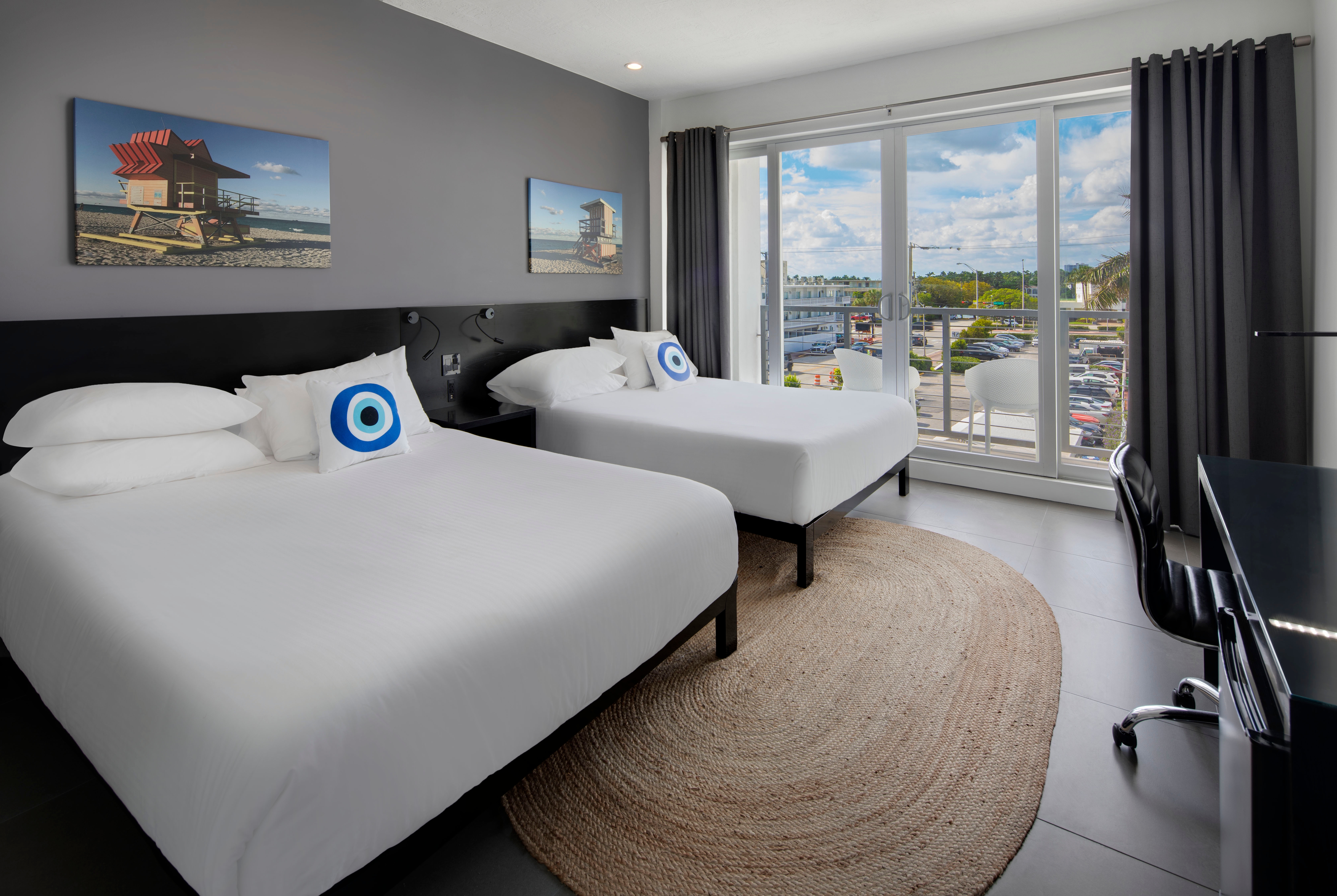 Guest room at the MB Hotel, Trademark Collection by Wyndham in Miami Beach, Florida