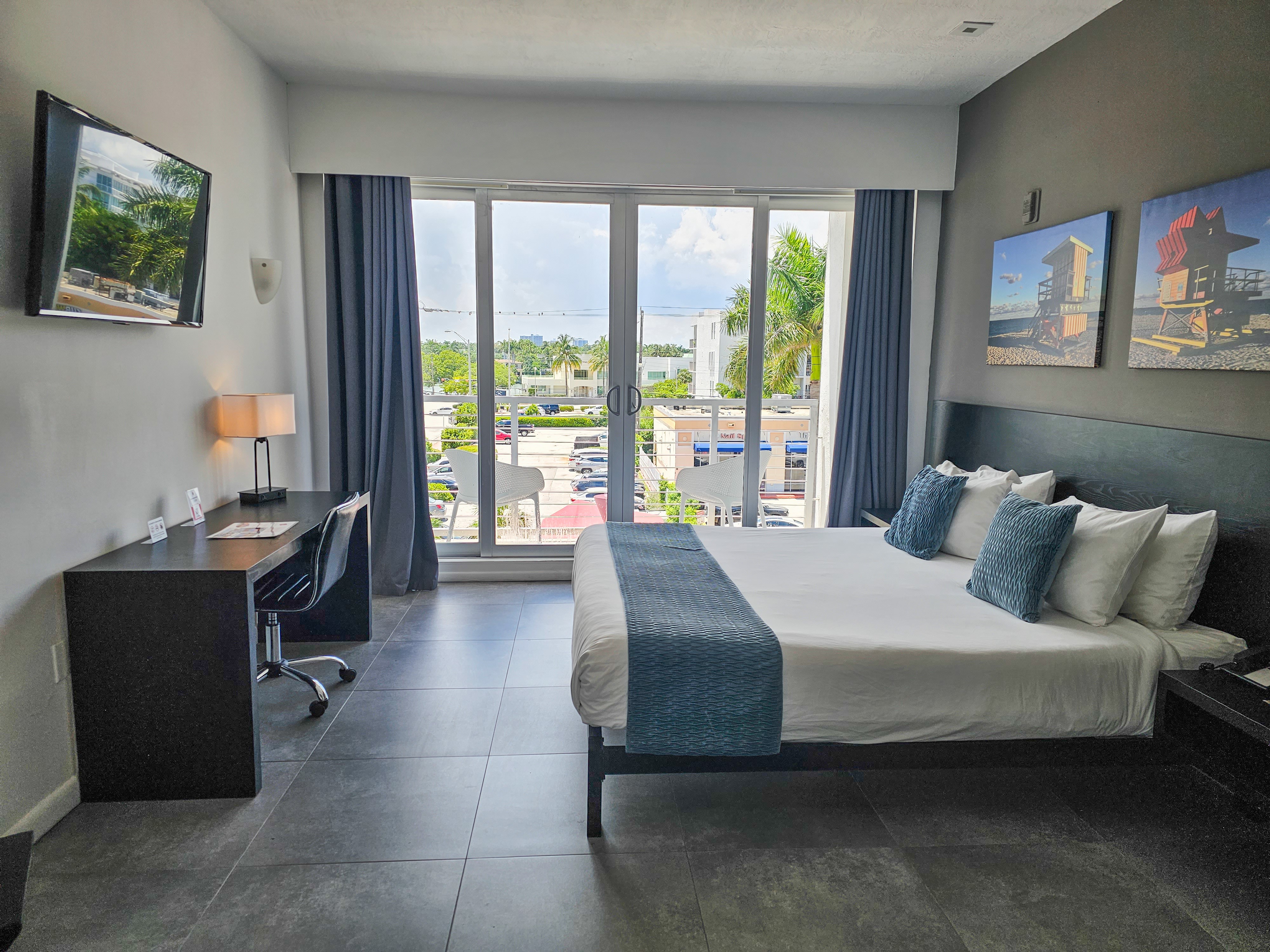 Guest room at the MB Hotel, Trademark Collection by Wyndham in Miami Beach, Florida