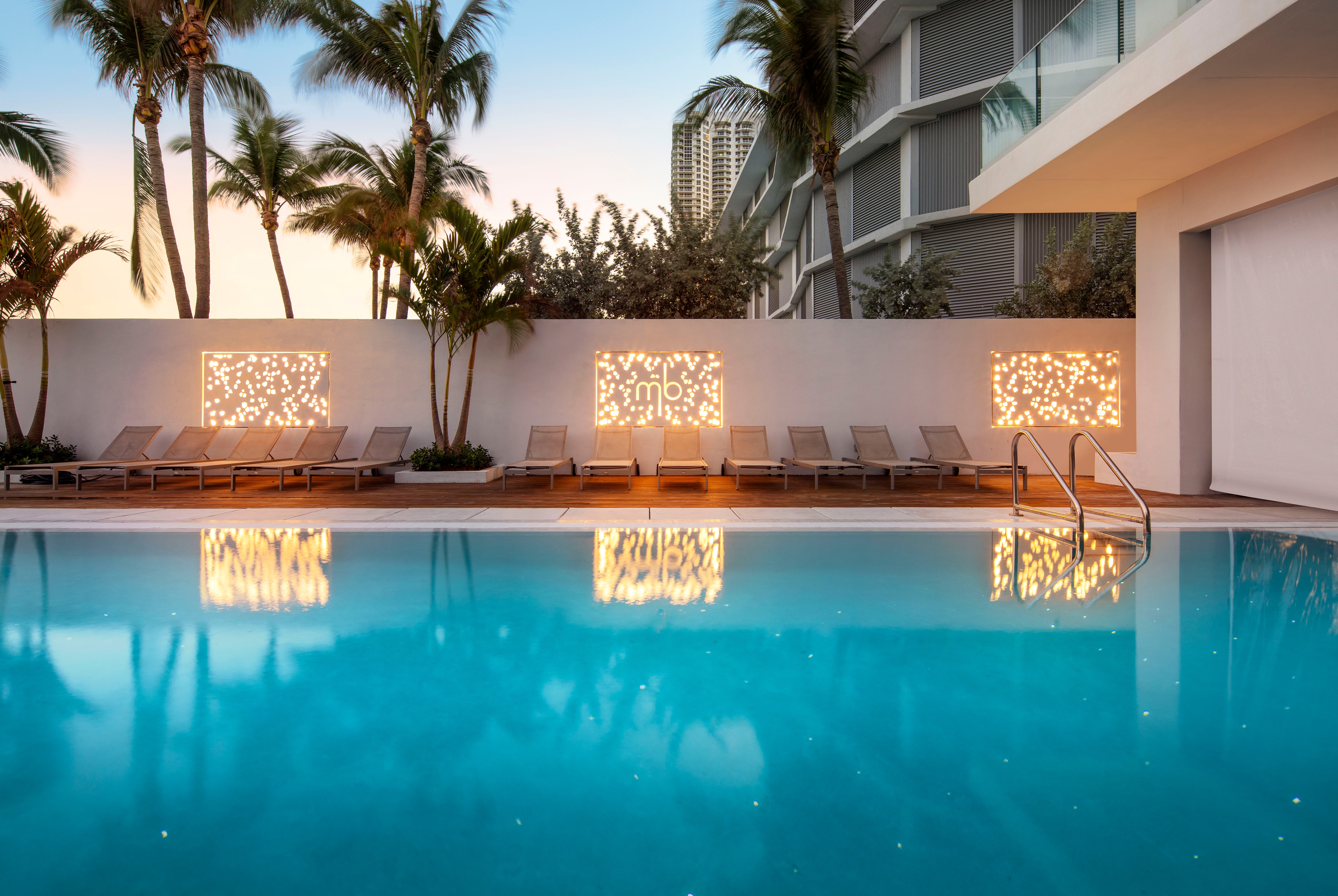 Pool at the MB Hotel, Trademark Collection by Wyndham in Miami Beach, Florida