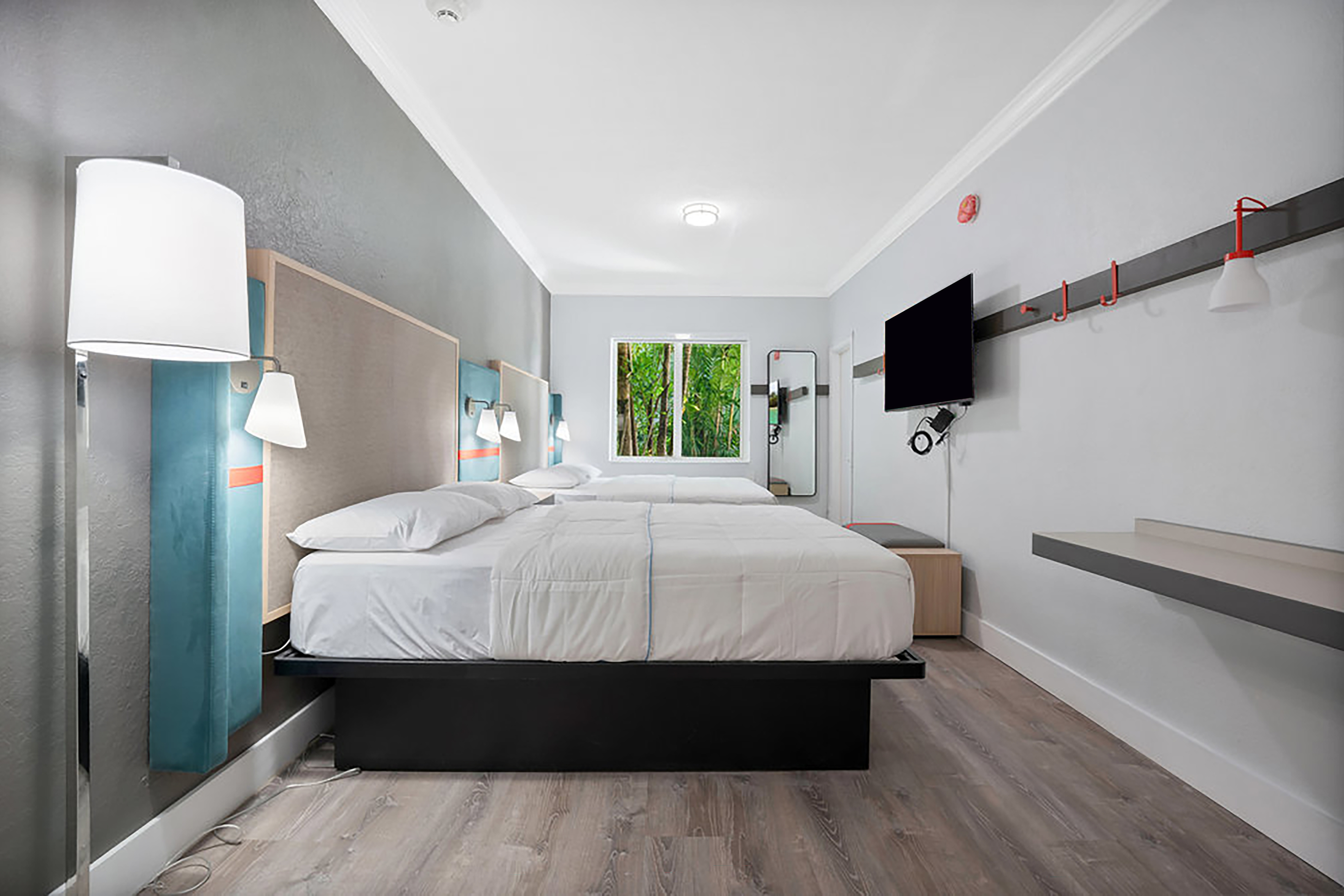 Guest room at the Atrium Hotel, Trademark Collection by Wyndham in Miami Springs, Florida