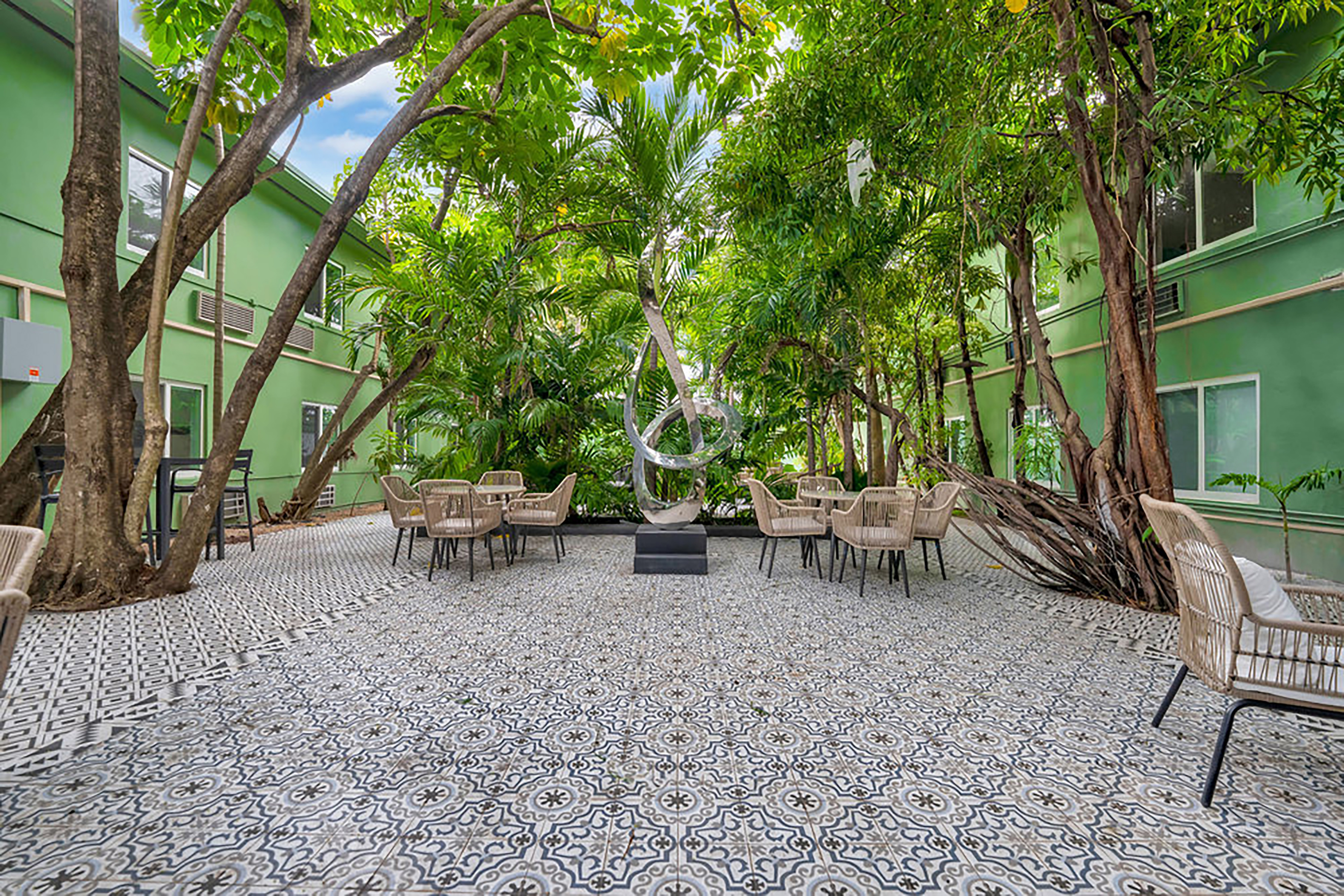 Courtyard at Atrium Hotel, Trademark Collection by Wyndham in Miami Springs, Florida