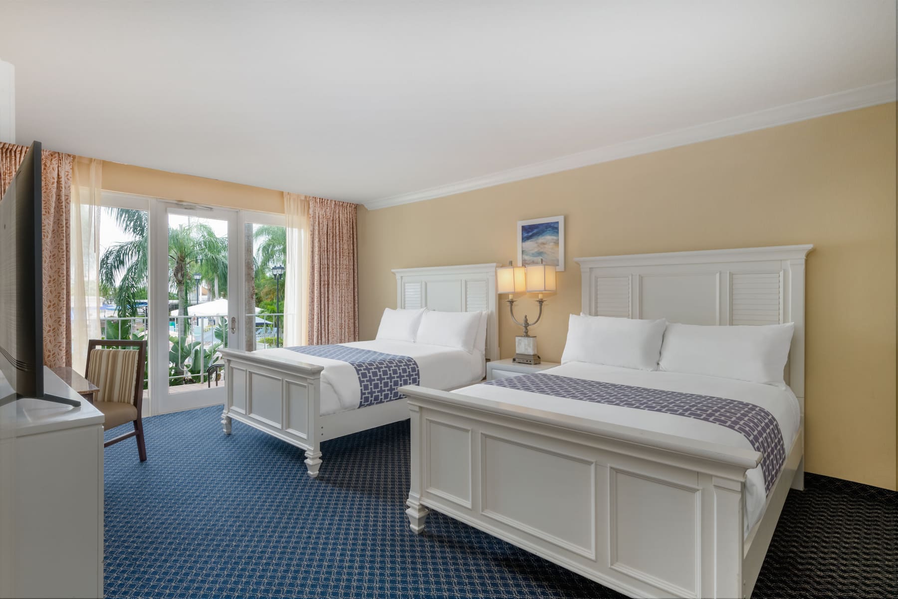 Guest room at the Safety Harbor Resort & Spa, Trademark Collection by Wyndham in Safety Harbor, Florida