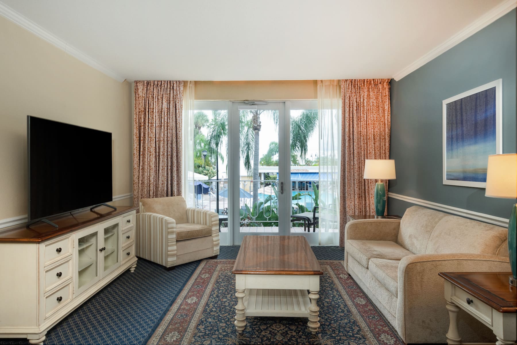 Guest room at the Safety Harbor Resort & Spa, Trademark Collection by Wyndham in Safety Harbor, Florida