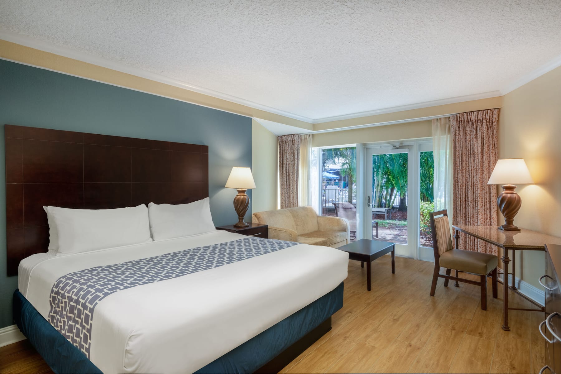 Guest room at the Safety Harbor Resort & Spa, Trademark Collection by Wyndham in Safety Harbor, Florida