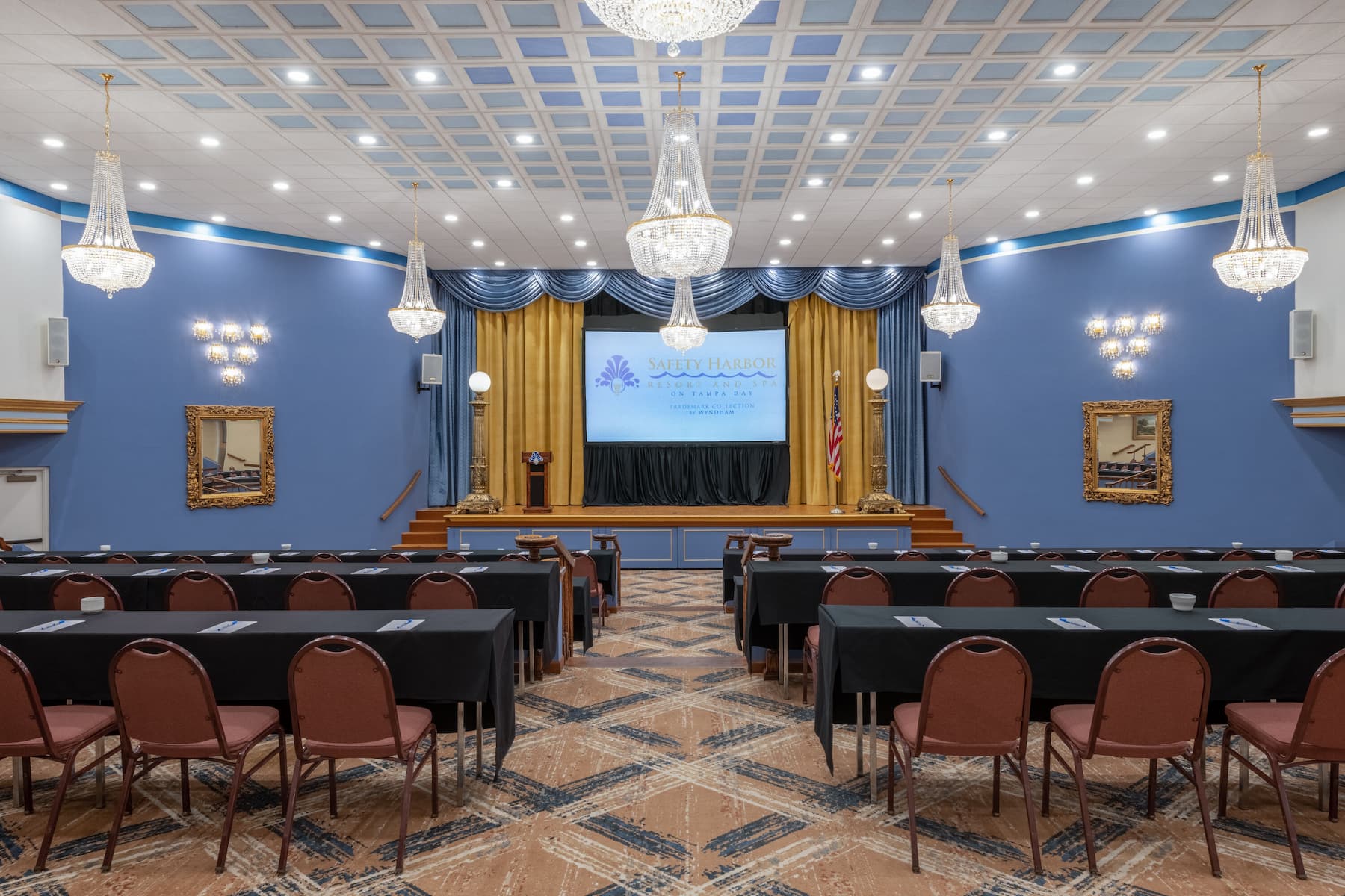 Theatre meeting room at Safety Harbor Resort & Spa, Trademark Collection by Wyndham in Safety Harbor, Florida