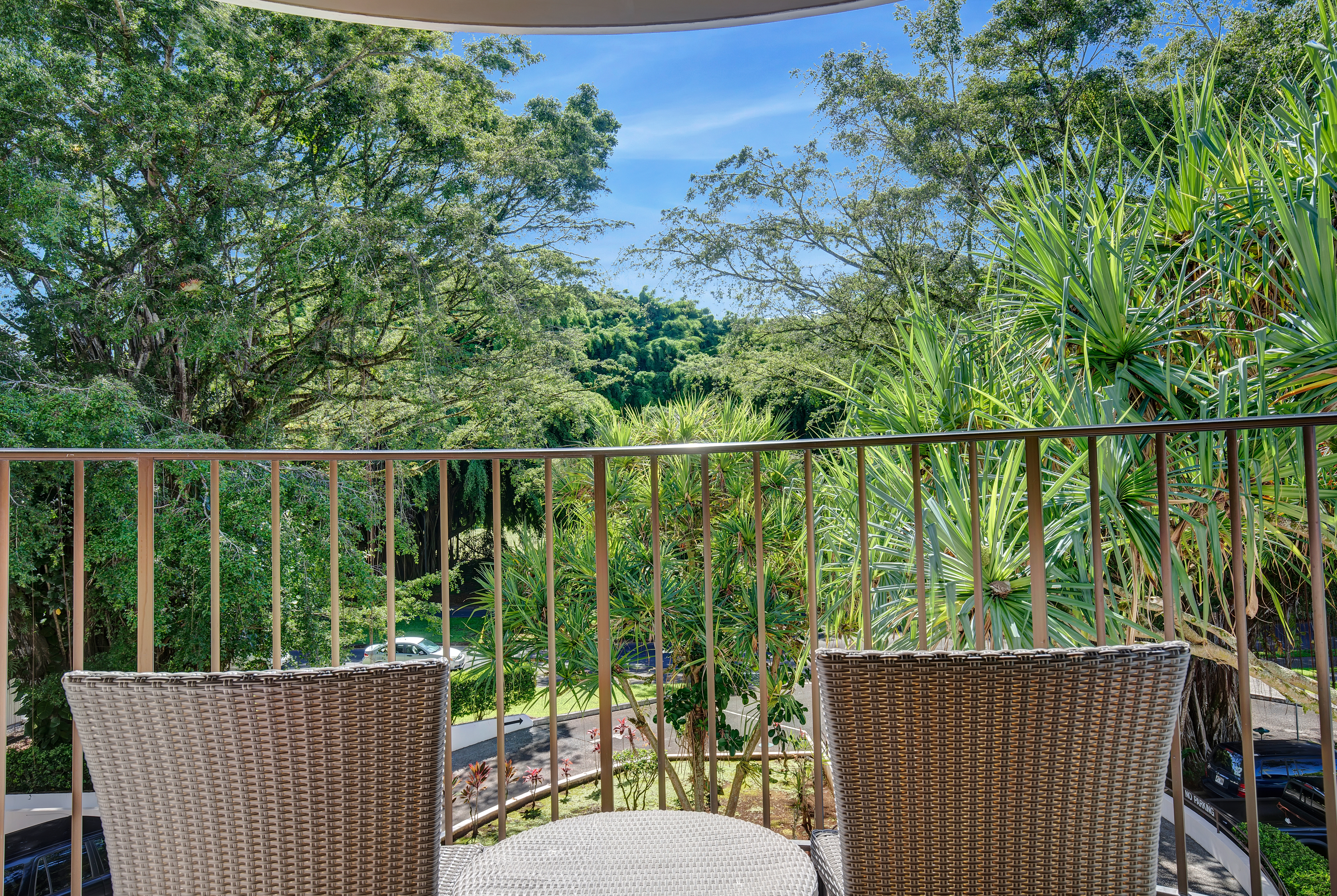Guest room at the Hilo Hawaiian Hotel, Trademark Collection by Wyndham in Hilo, Hawaii