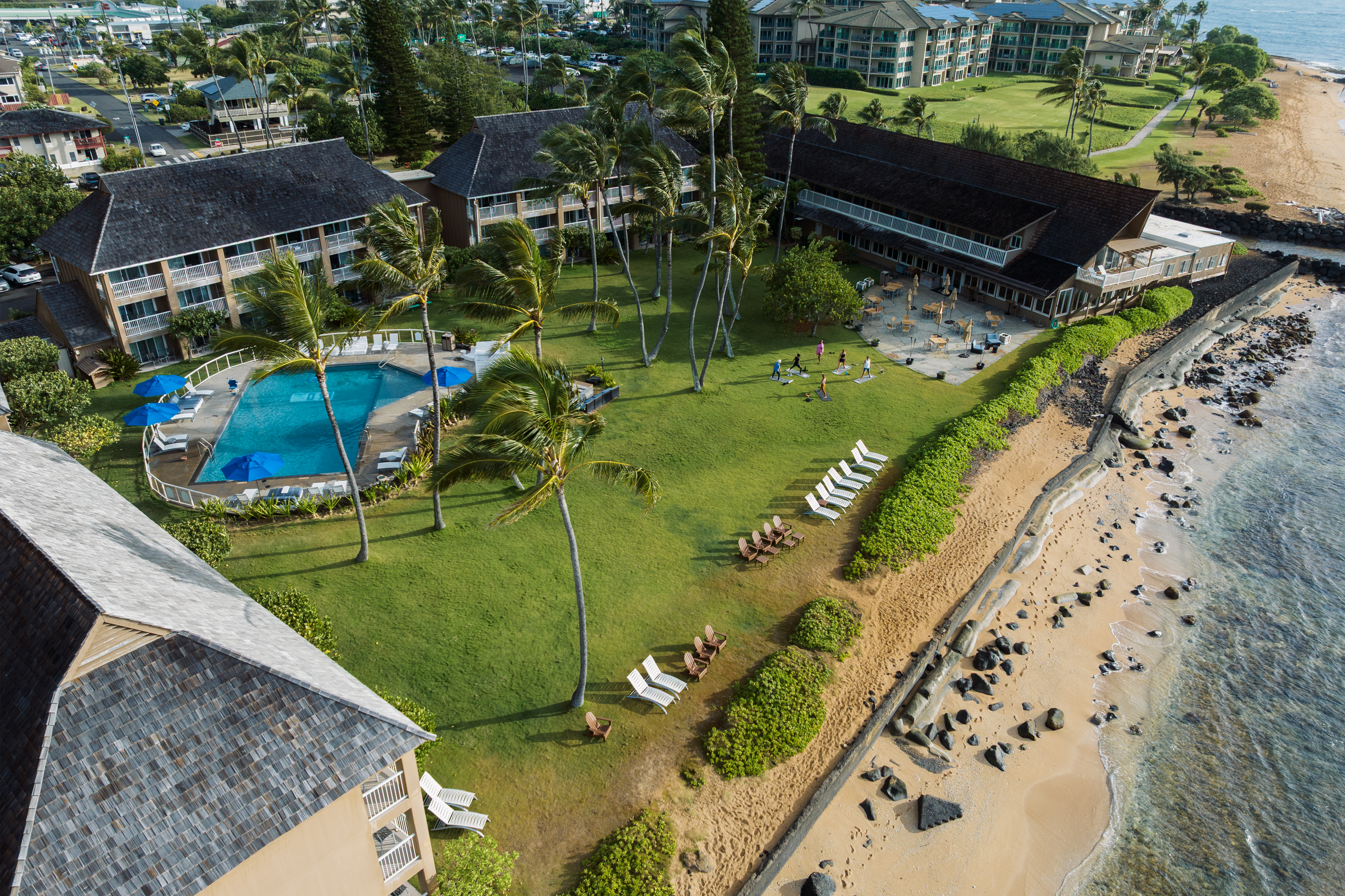 Exterior of THE ISO HOTEL, Trademark Collection by Wyndham hotel in Kapaa, Hawaii