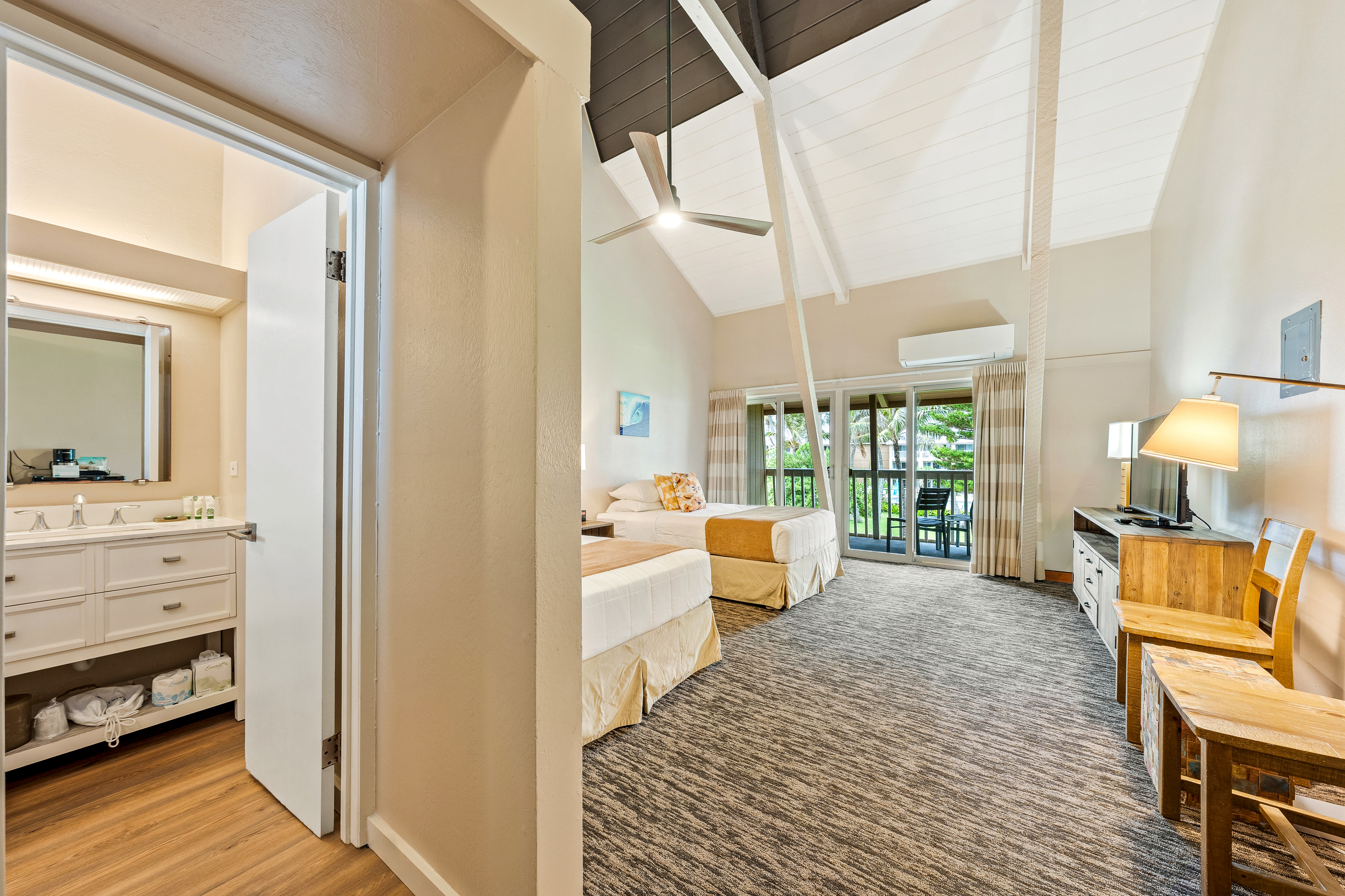 Guest room at the THE ISO HOTEL, Trademark Collection by Wyndham in Kapaa, Hawaii