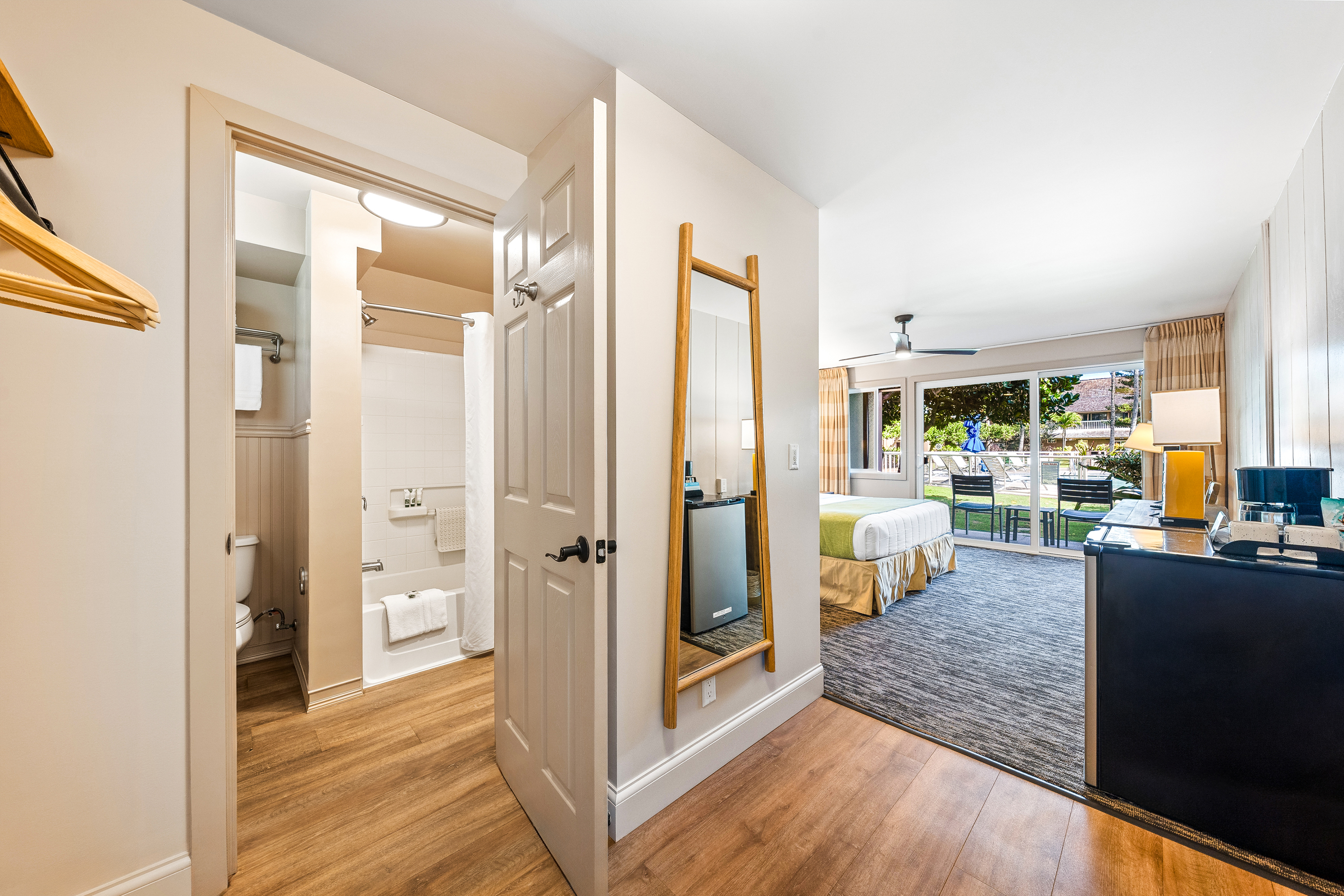 Guest room at the THE ISO HOTEL, Trademark Collection by Wyndham in Kapaa, Hawaii