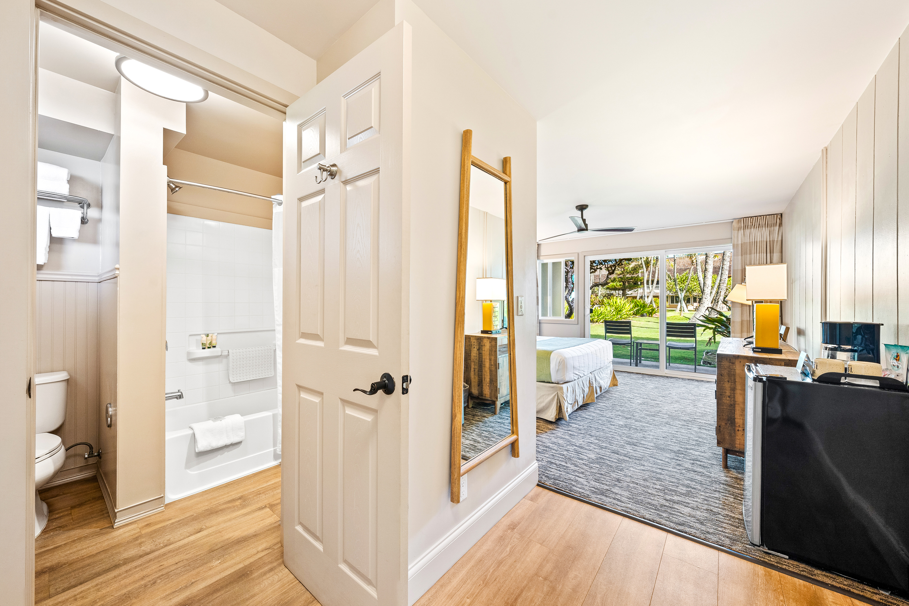 Guest room at the THE ISO HOTEL, Trademark Collection by Wyndham in Kapaa, Hawaii