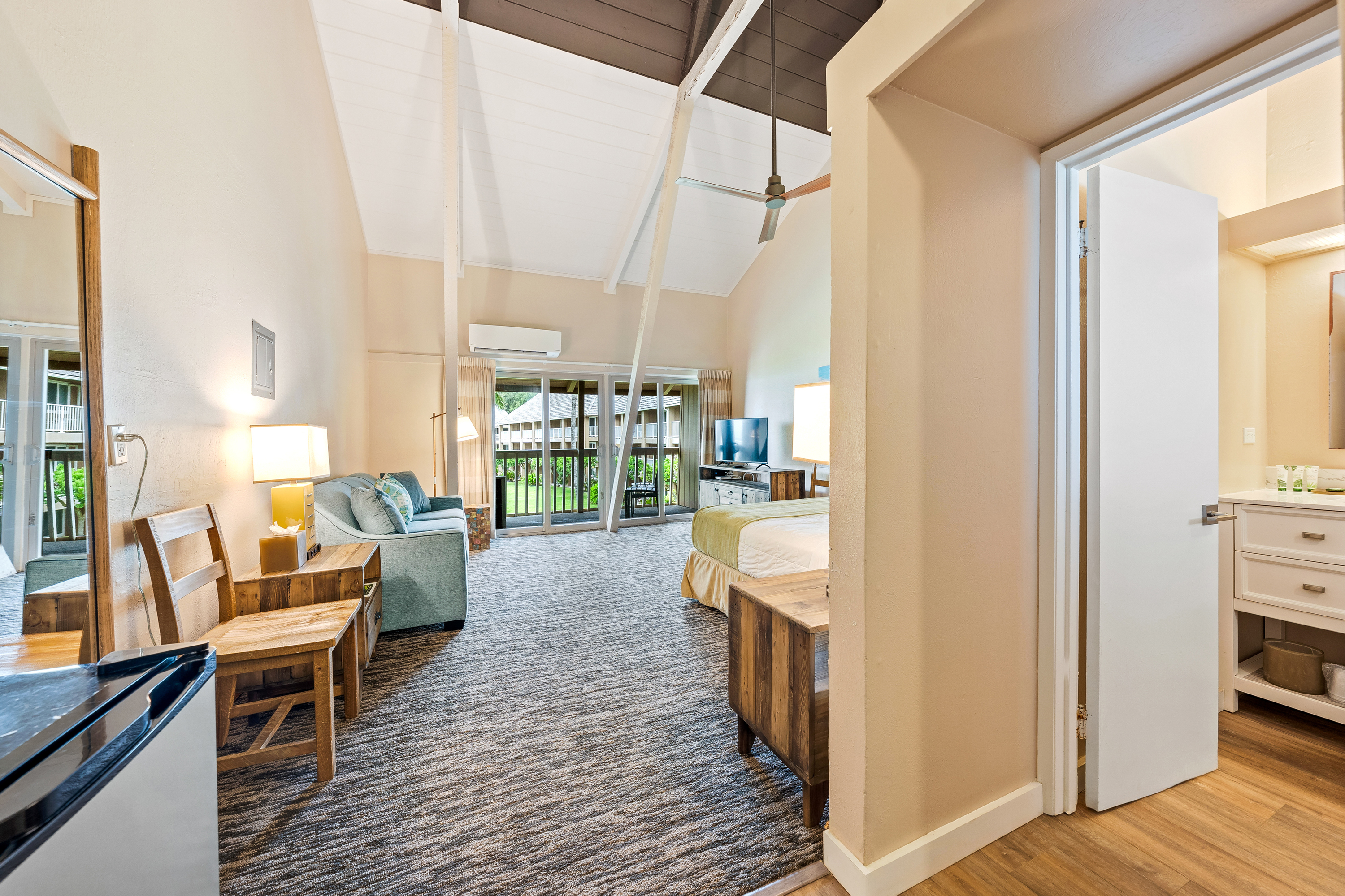 Guest room at the THE ISO HOTEL, Trademark Collection by Wyndham in Kapaa, Hawaii