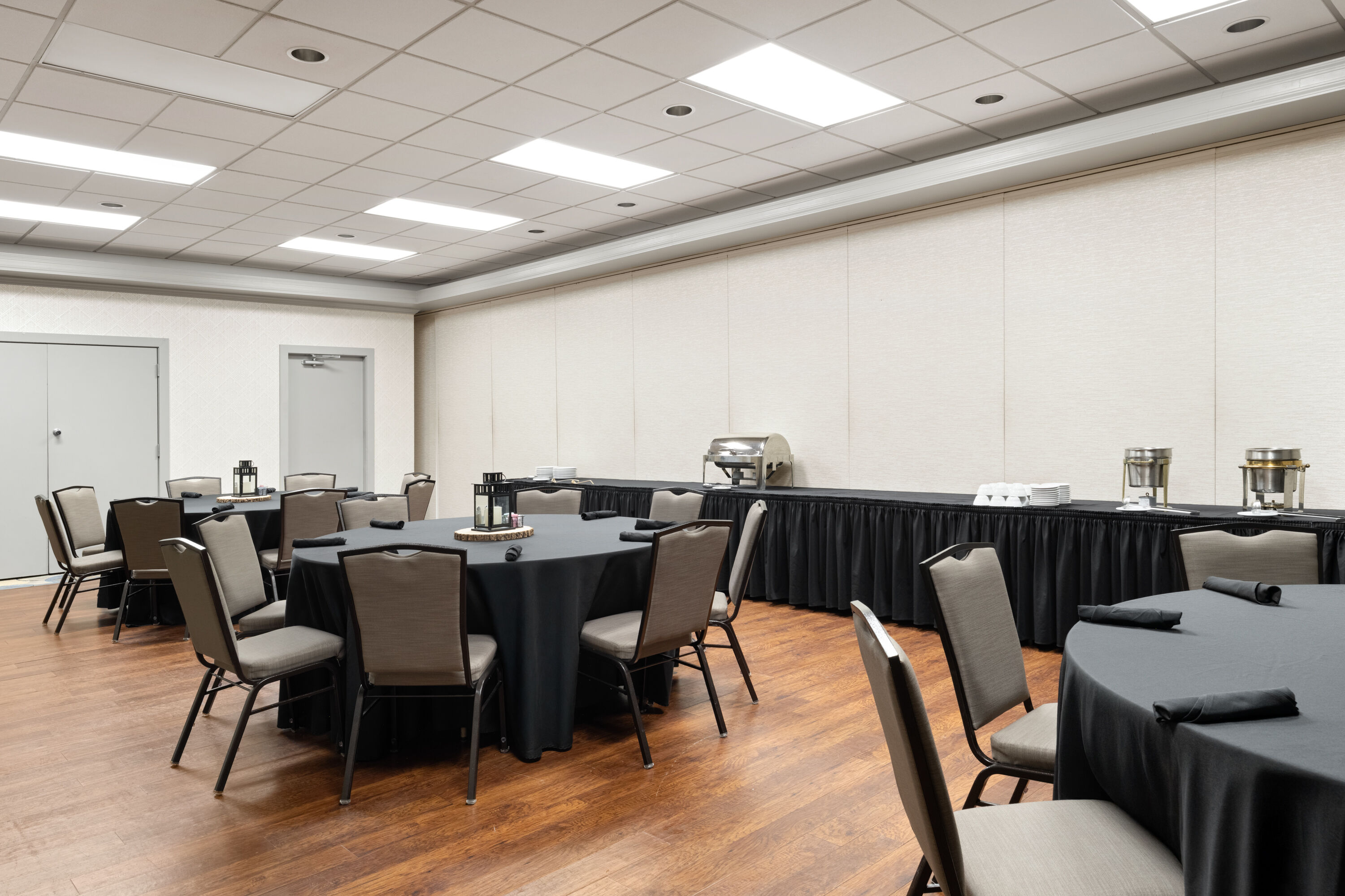 Meeting room at Eastland Suites Hotel & Conference Ctr, Trademark by Wyndham in Bloomington, Illinois