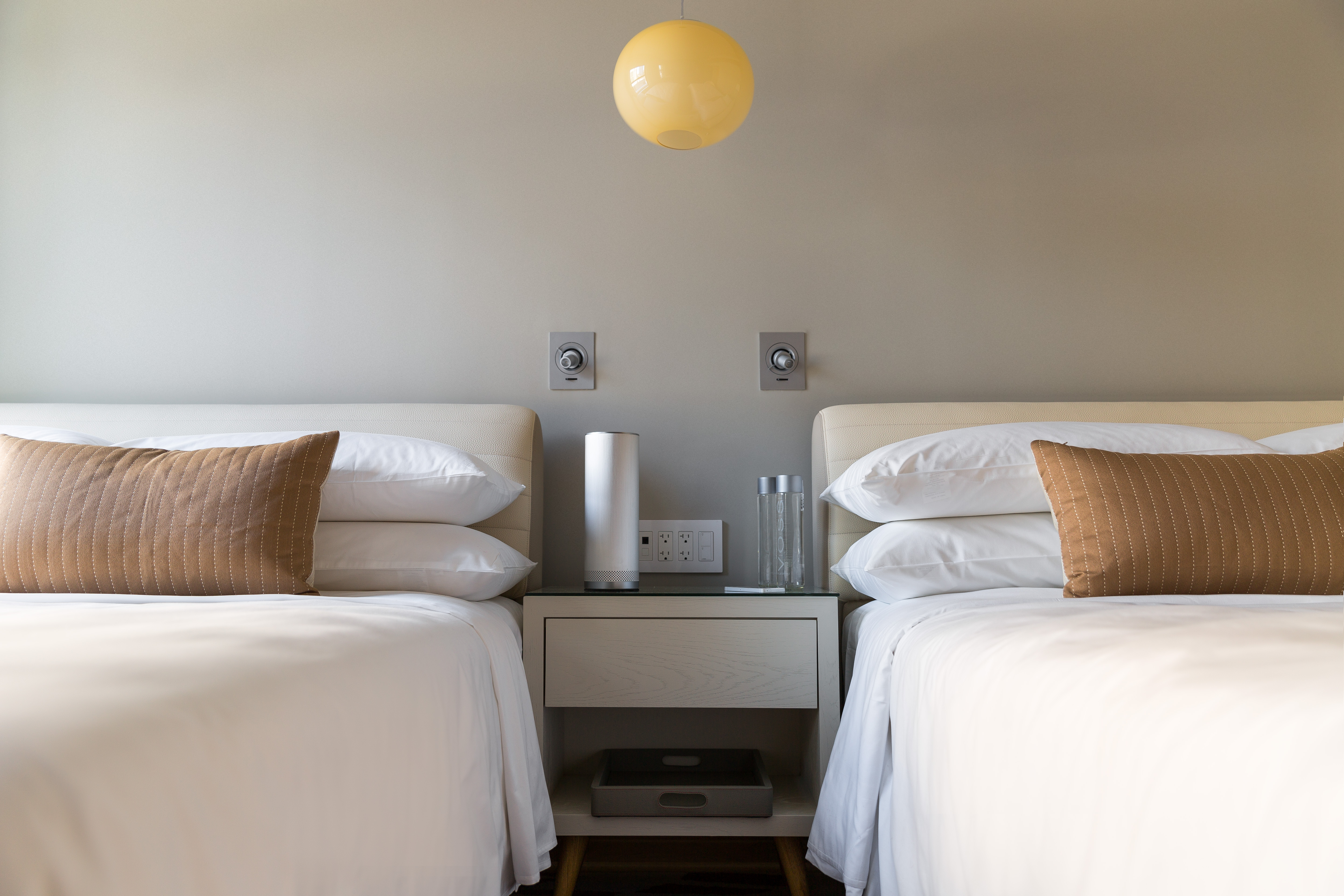 Guest room at the Sports Illustrated Resorts Chicago in Chicago, Illinois