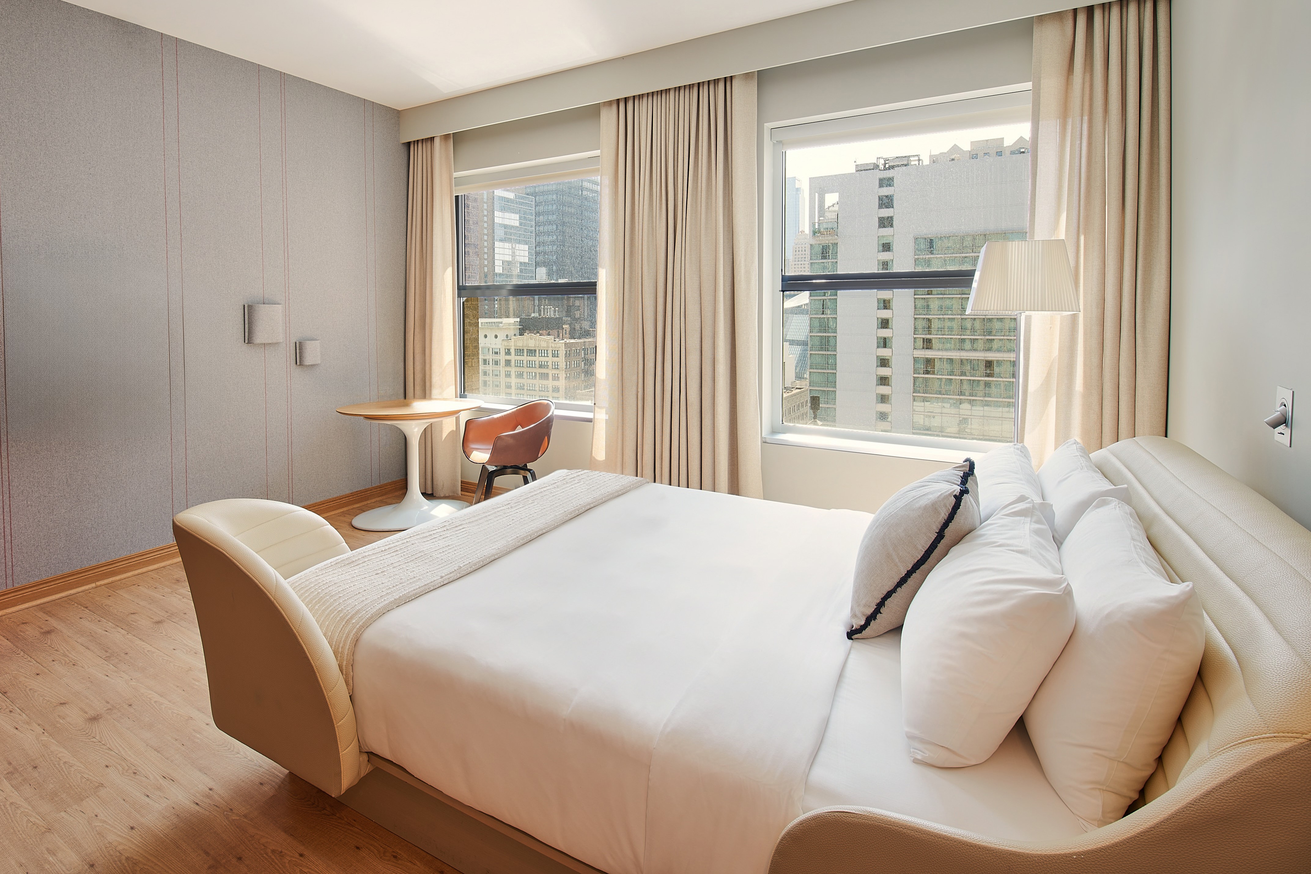 Guest room at the Sports Illustrated Resorts Chicago in Chicago, Illinois