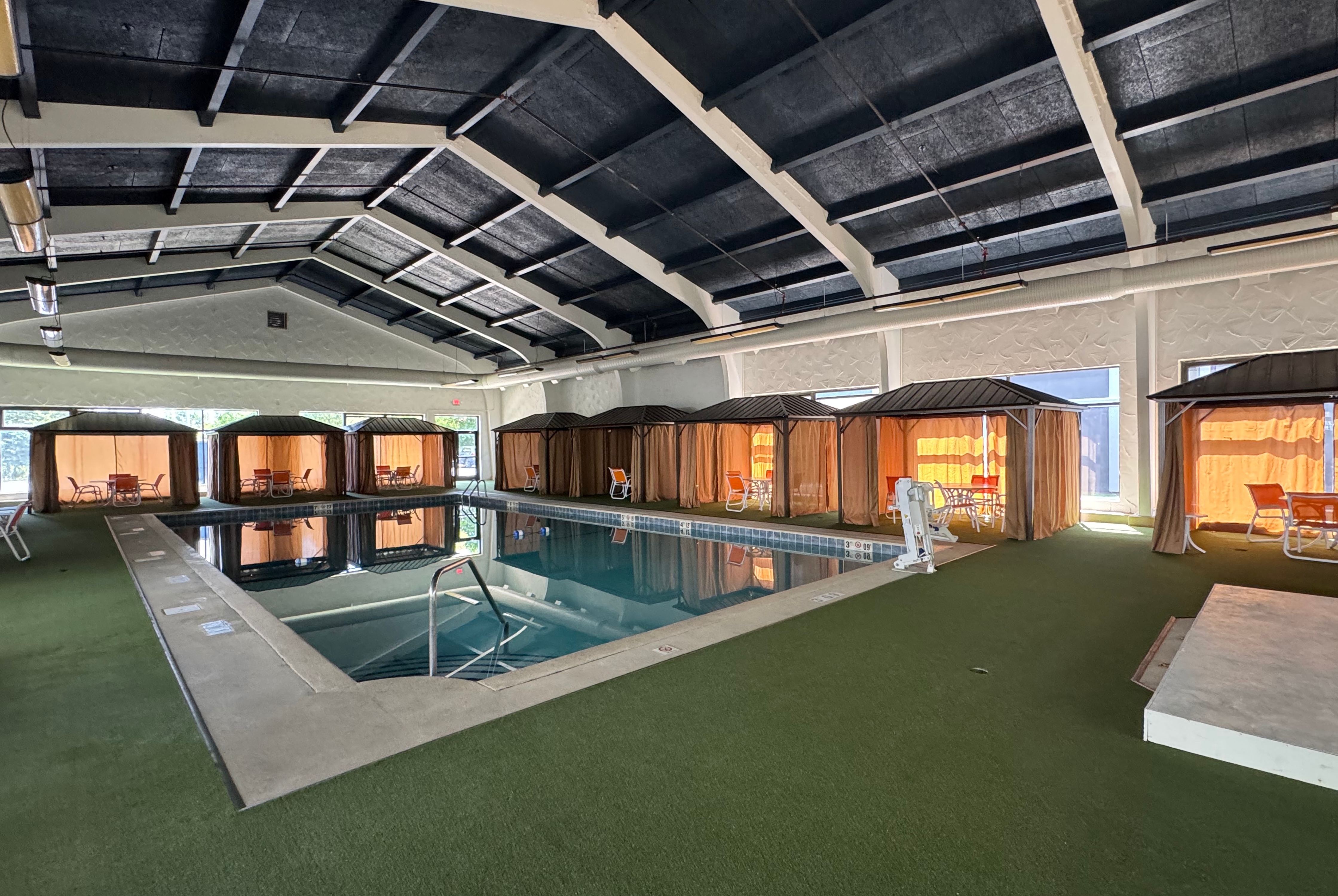 Pool at the Hotel Gurnee in Gurnee, Illinois