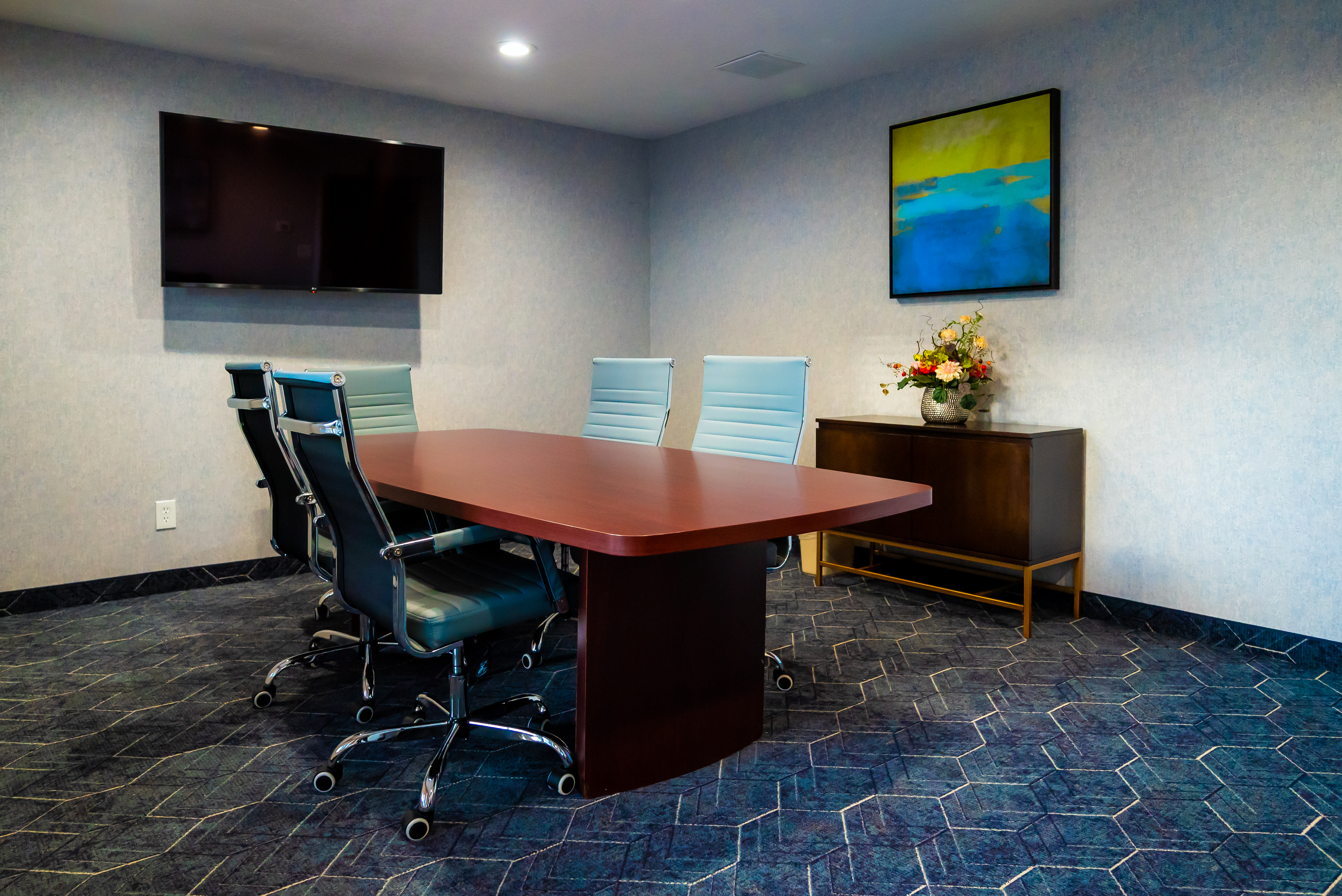 Board room at Endeavor Inn & Suites, Trademark Collection by Wyndham in Topeka, Kansas