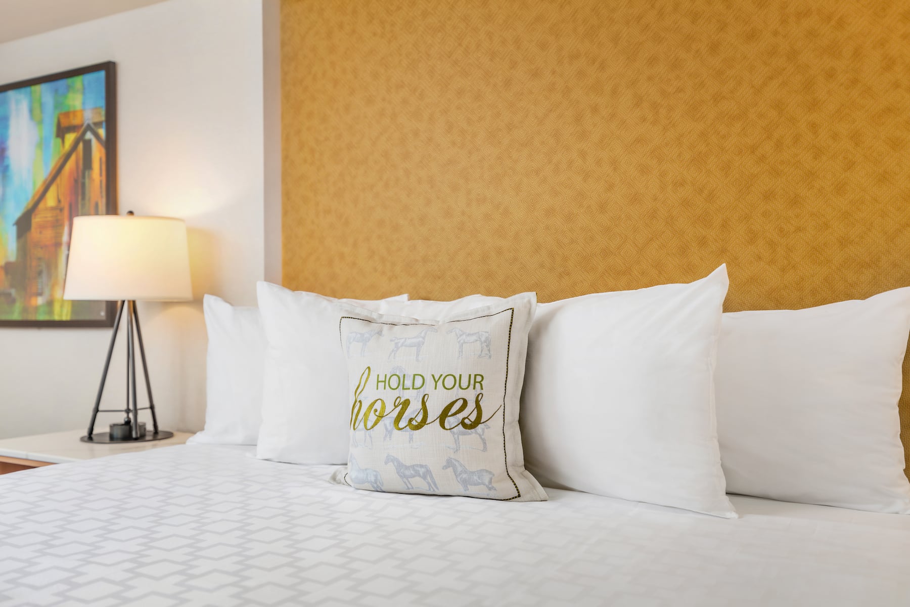 Guest room at the Galt House Hotel, Trademark Collection by Wyndham in Louisville, Kentucky
