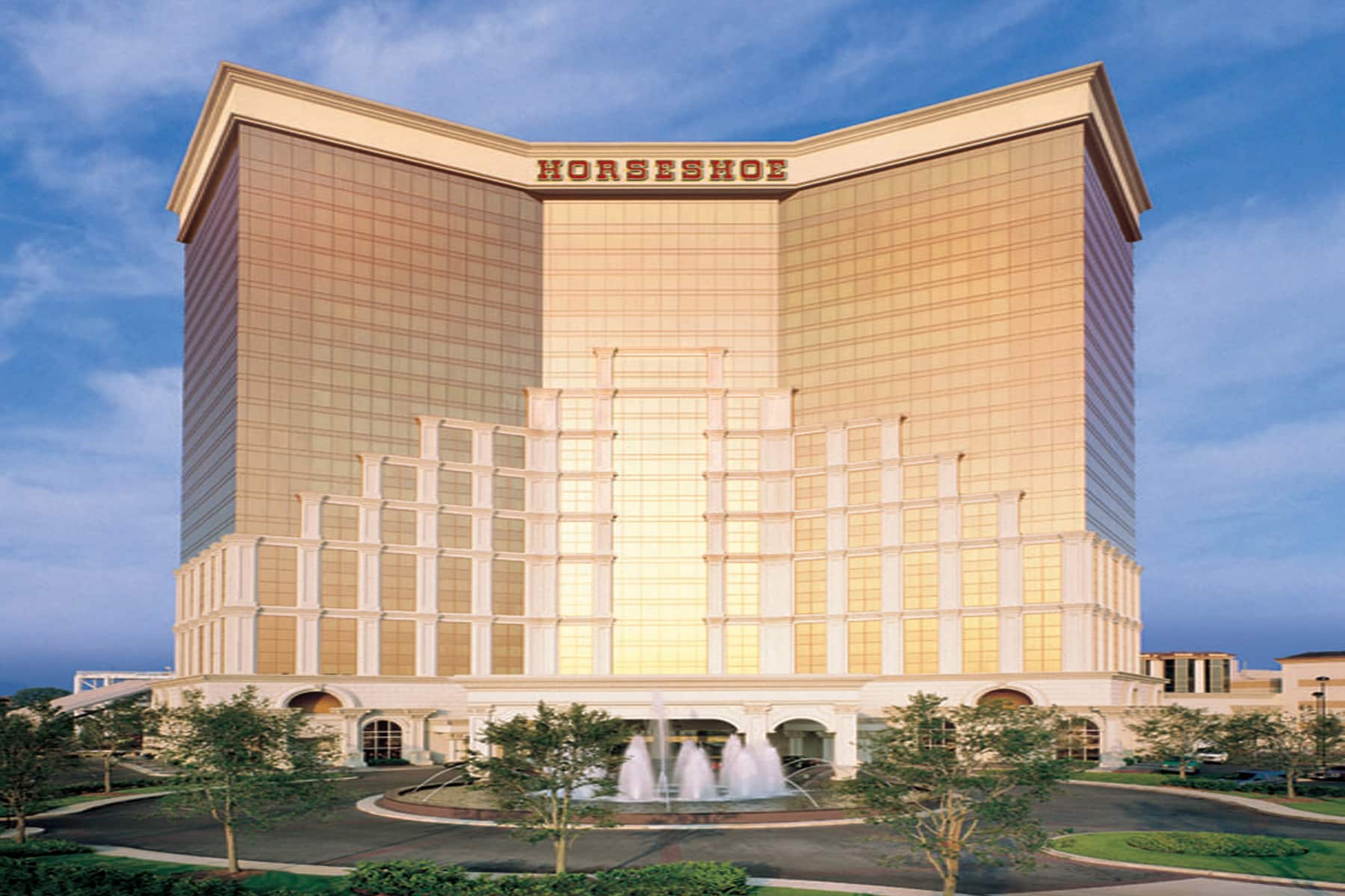 Exterior of Horseshoe Bossier City, Trademark Collection by Wyndham hotel in Bossier City, Louisiana